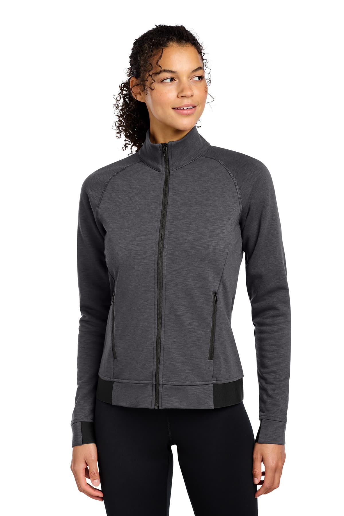Sport-Tek ® Women's PosiCharge ® Strive Full-Zip LST570 thumbnail 3