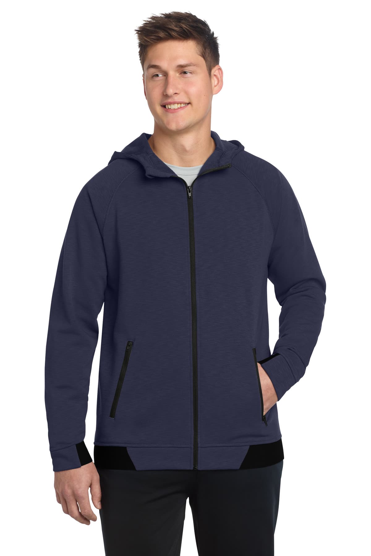 Sport-Tek ® PosiCharge ® Strive Hooded Full-Zip ST570 thumbnail 4