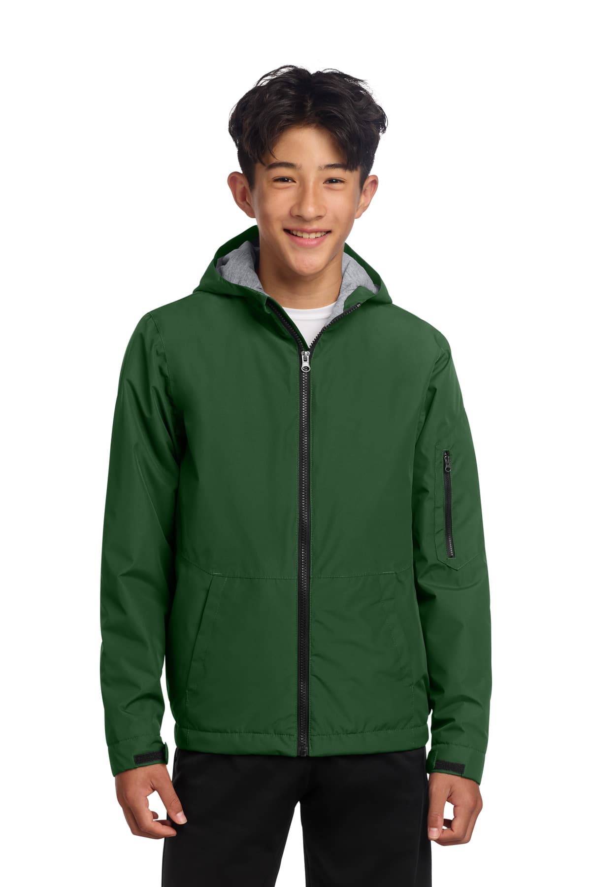 Sport-Tek ® Youth Waterproof Insulated Jacket YST56 thumbnail 3