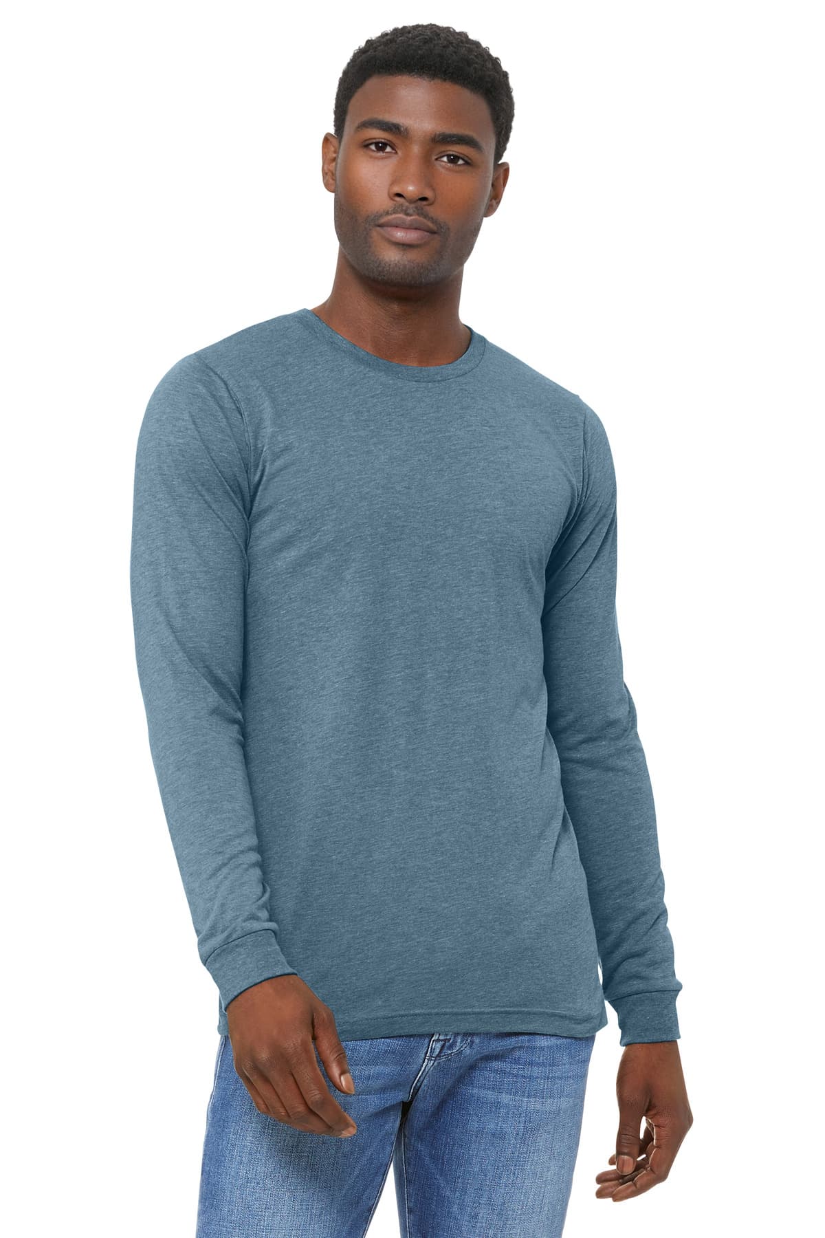 BELLA+CANVAS ® Unisex Triblend Long Sleeve Tee BC3513 thumbnail 2
