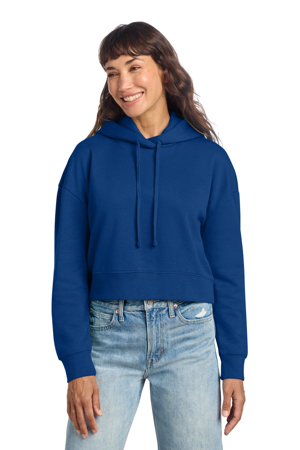 District ® Women's V.I.T.  Fleece Hoodie DT6101 thumbnail 3