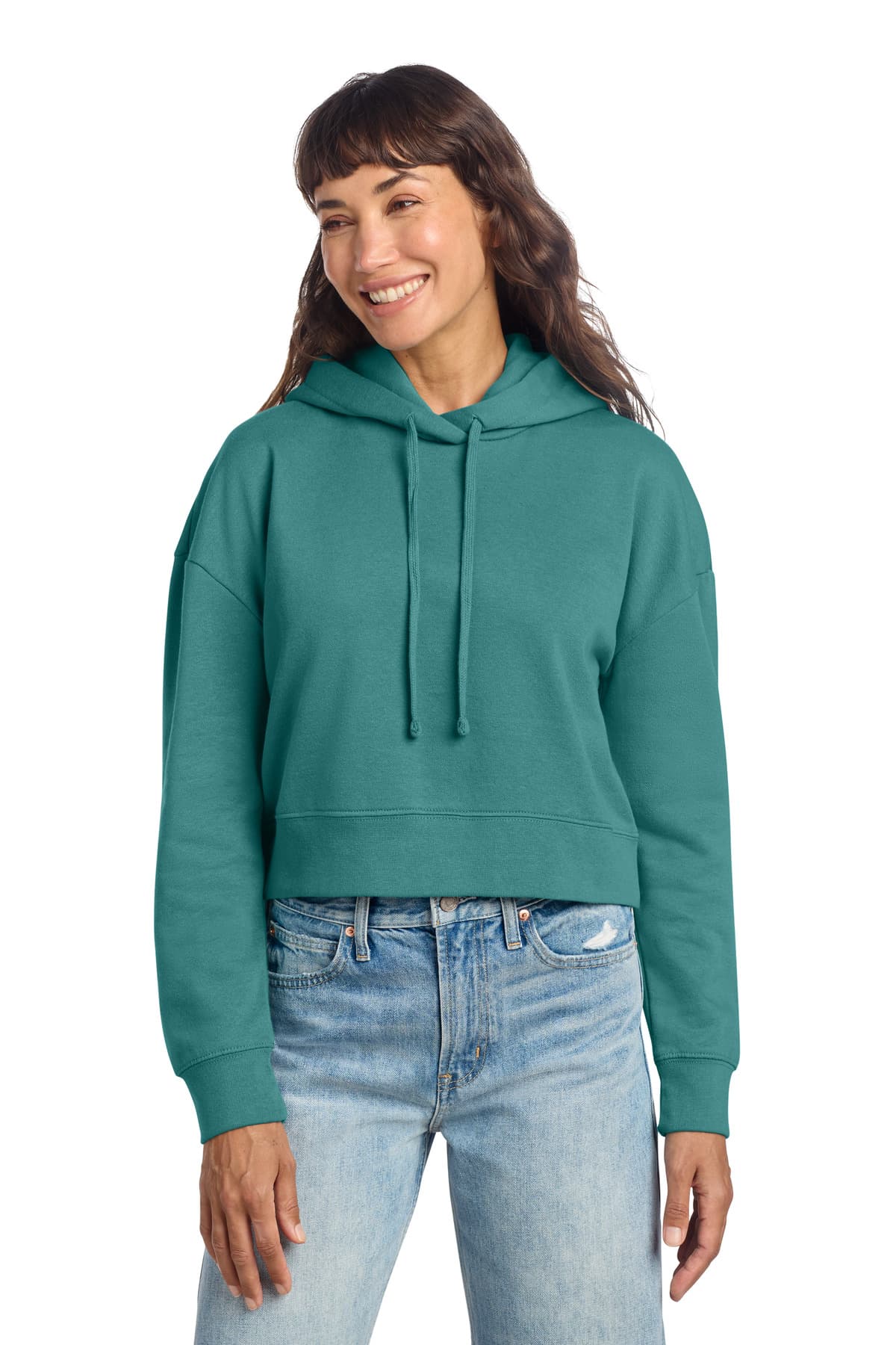 District ® Women's V.I.T.  Fleece Hoodie DT6101 thumbnail 5