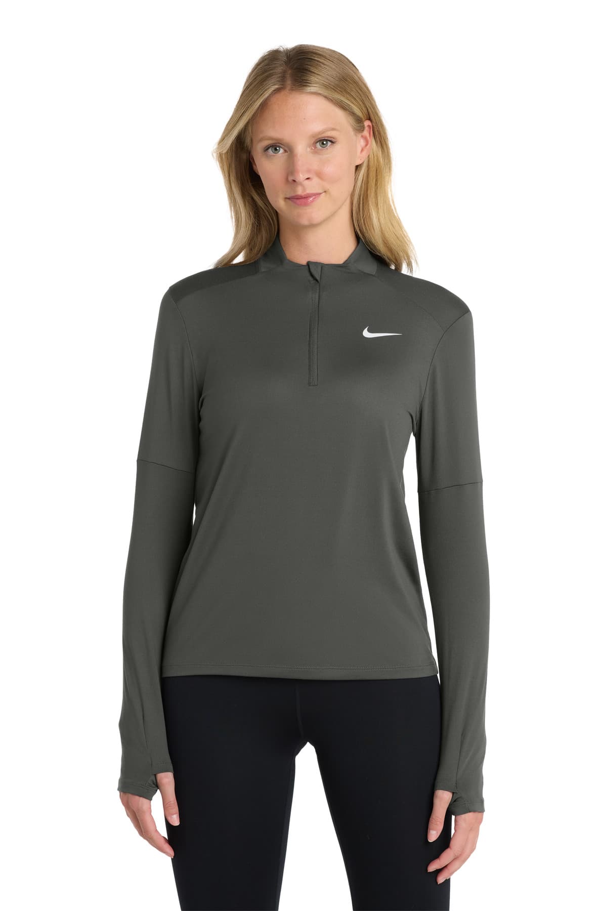 Nike Women's Dri-FIT Element 1/2-Zip Top NKDH4951 thumbnail 3