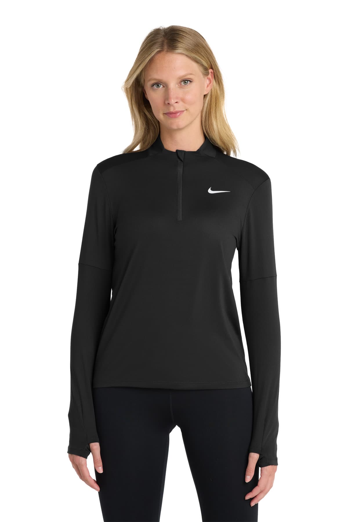 Nike Women's Dri-FIT Element 1/2-Zip Top NKDH4951 thumbnail 4