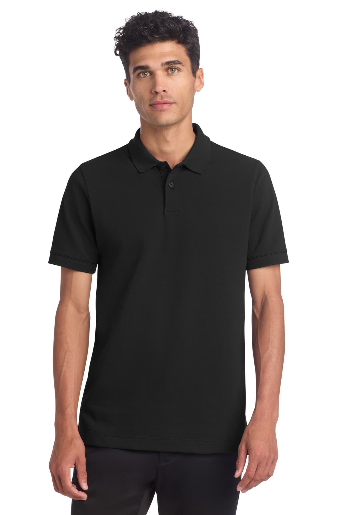 Mercer+Mettle ® Stretch Heavyweight Pique Polo MM1000 thumbnail 3