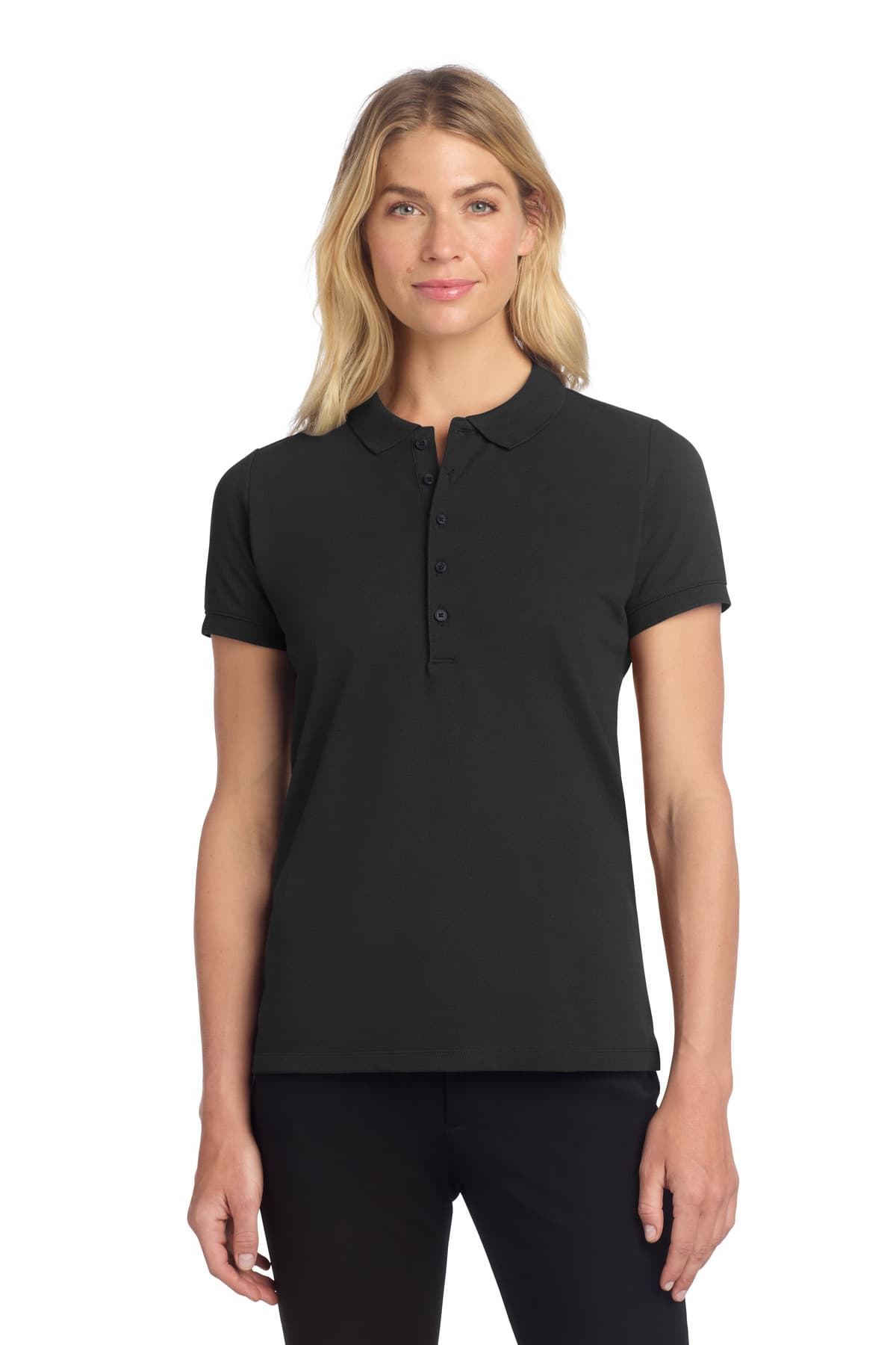 Mercer+Mettle ® Women's Stretch Heavyweight Pique Polo MM1001 thumbnail 3