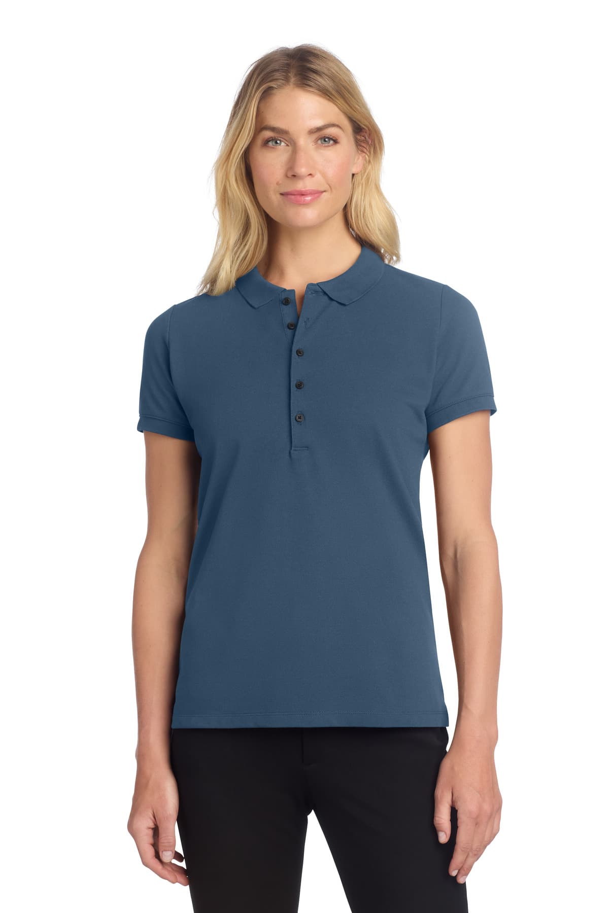 Mercer+Mettle ® Women's Stretch Heavyweight Pique Polo MM1001 thumbnail 4