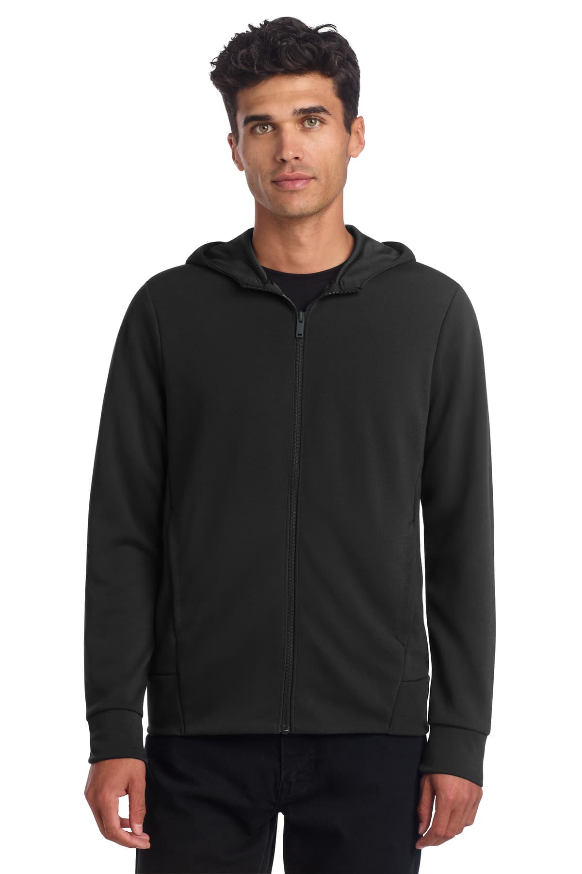Mercer+Mettle ® Double-Knit Full-Zip Hoodie MM3002 thumbnail 3