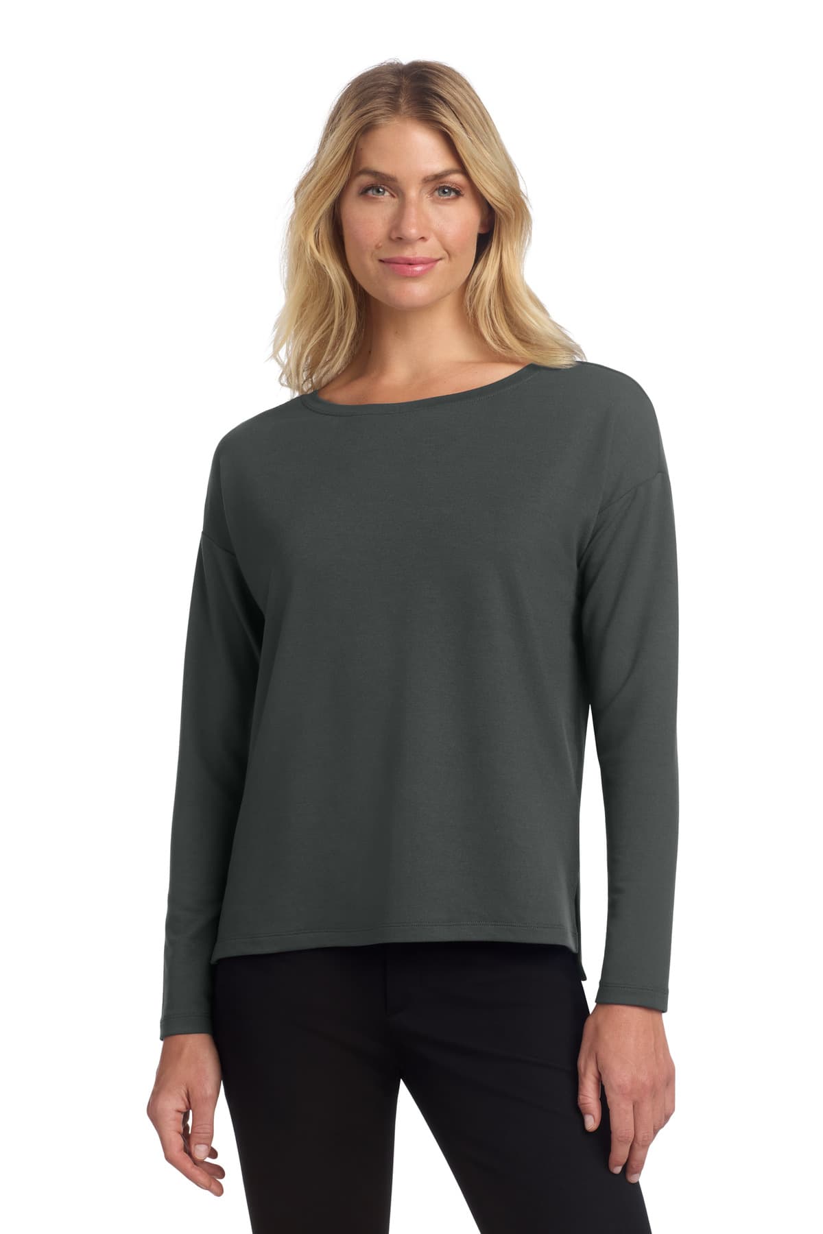 Mercer+Mettle ® Women's Stretch Drop Shoulder Pullover MM3013 thumbnail 2