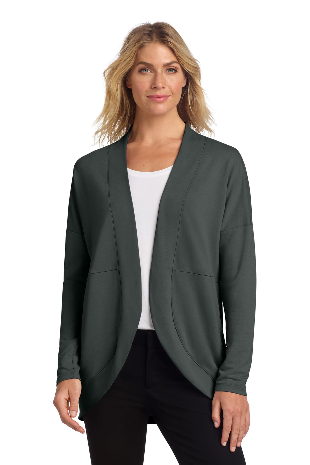 Mercer+Mettle ® Women's Stretch Open-Front Cardigan MM3015 thumbnail 2