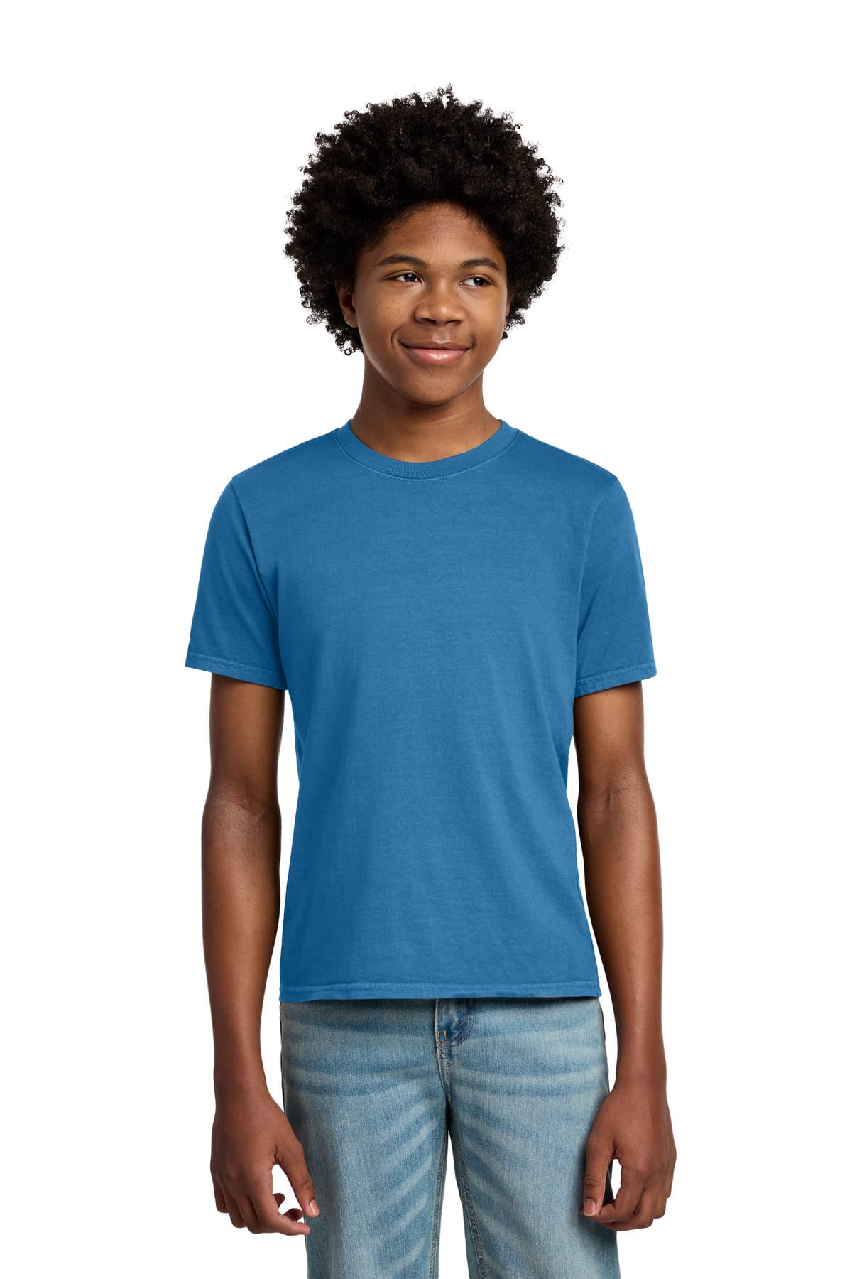 Port & Co  Youth Beach Wash ® Garment-Dyed Tee. PC099Y thumbnail 2