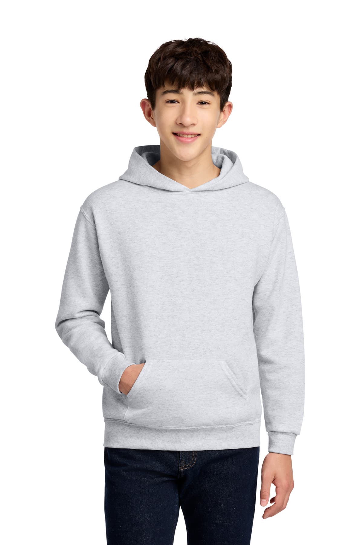 Jerzees ® - Youth NuBlend ® Pullover Hooded Sweatshirt. 996Y thumbnail 2