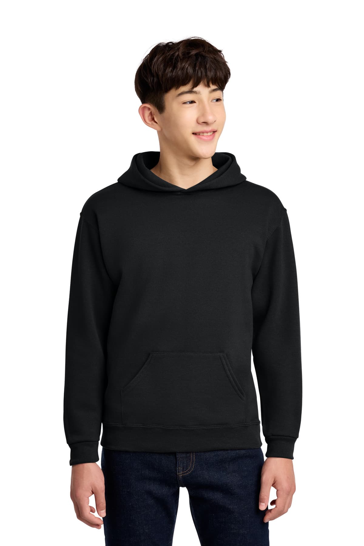 Jerzees ® - Youth NuBlend ® Pullover Hooded Sweatshirt. 996Y thumbnail 3