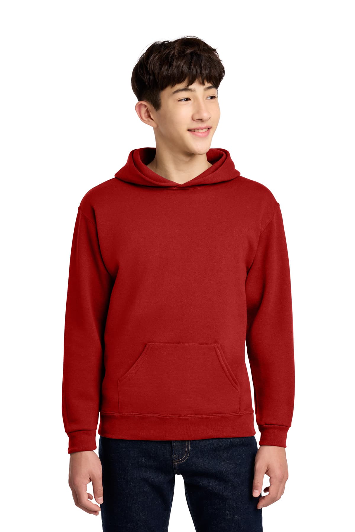 Jerzees ® - Youth NuBlend ® Pullover Hooded Sweatshirt. 996Y thumbnail 4