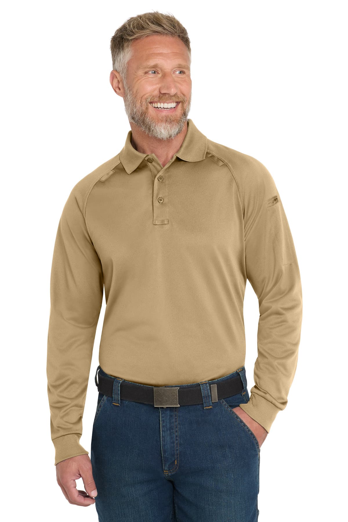 CornerStone ® - Select Long Sleeve Snag-Proof Tactical Polo. CS410LS thumbnail 5