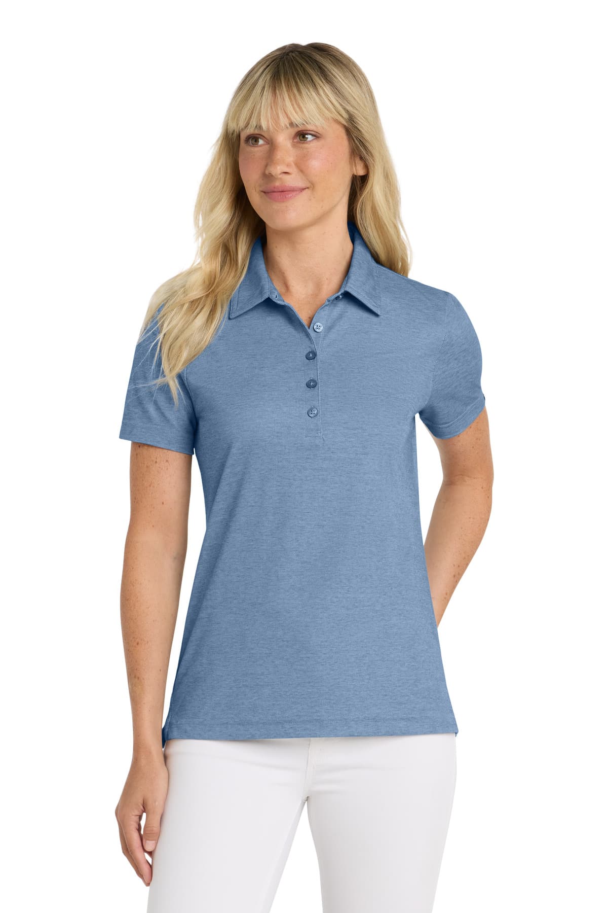 TravisMathew Women's Oceanside Heather Polo TM1WW002 thumbnail 5