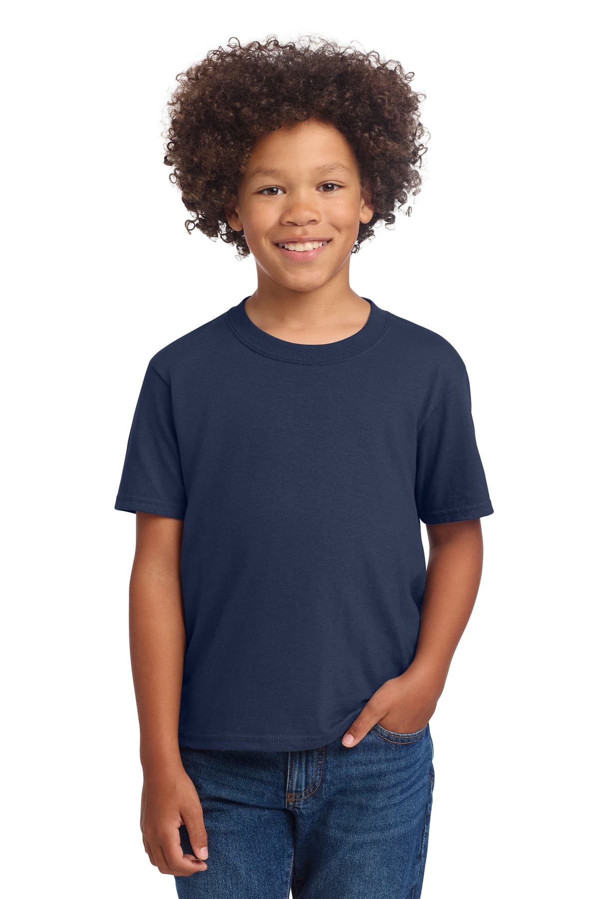 Port & Co  Youth Core Cotton DTG Tee PC54YDTG thumbnail 5