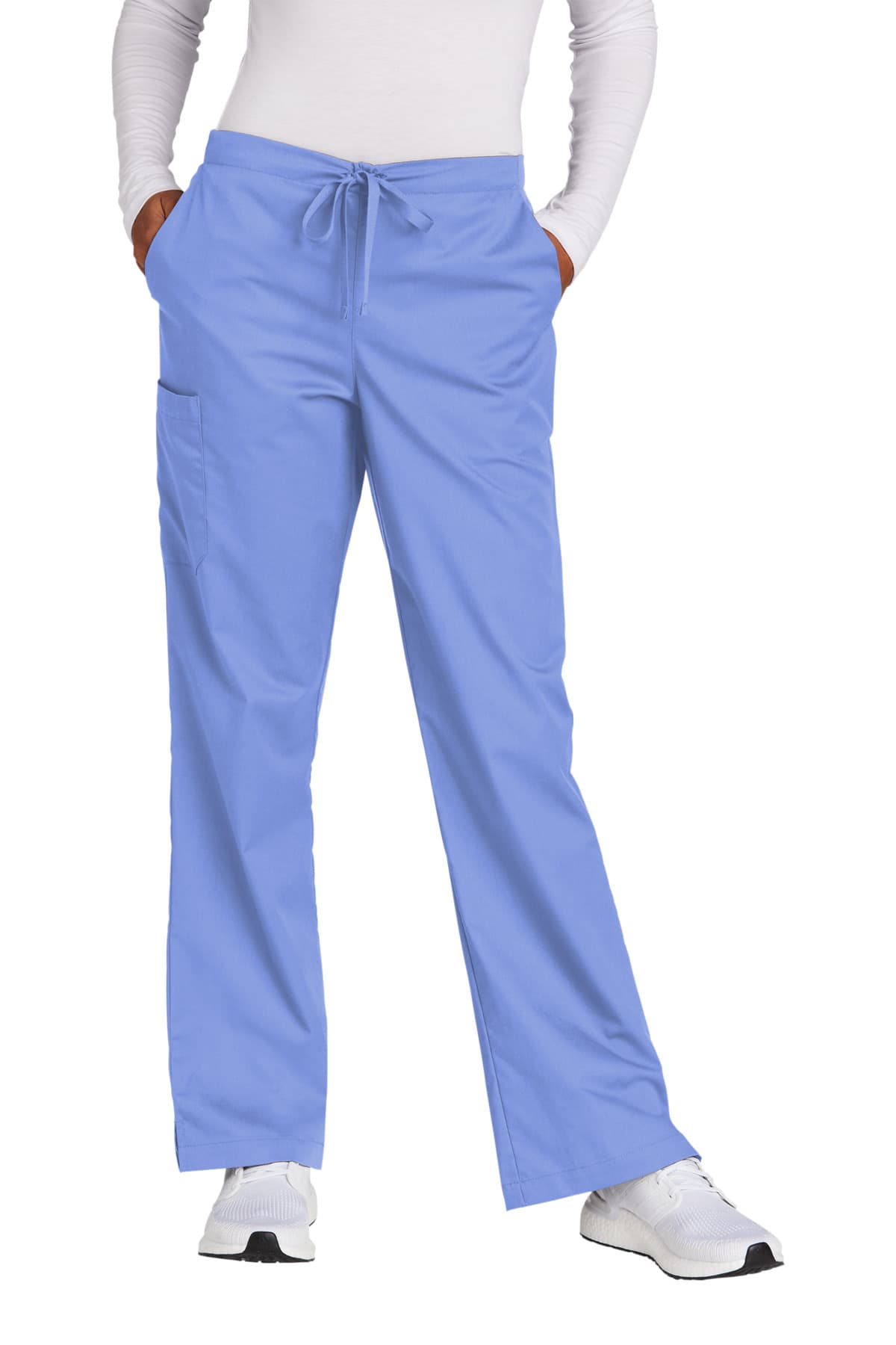 Wink ® Women's Petite WorkFlex Flare Leg Cargo Pant WW4750P thumbnail 3
