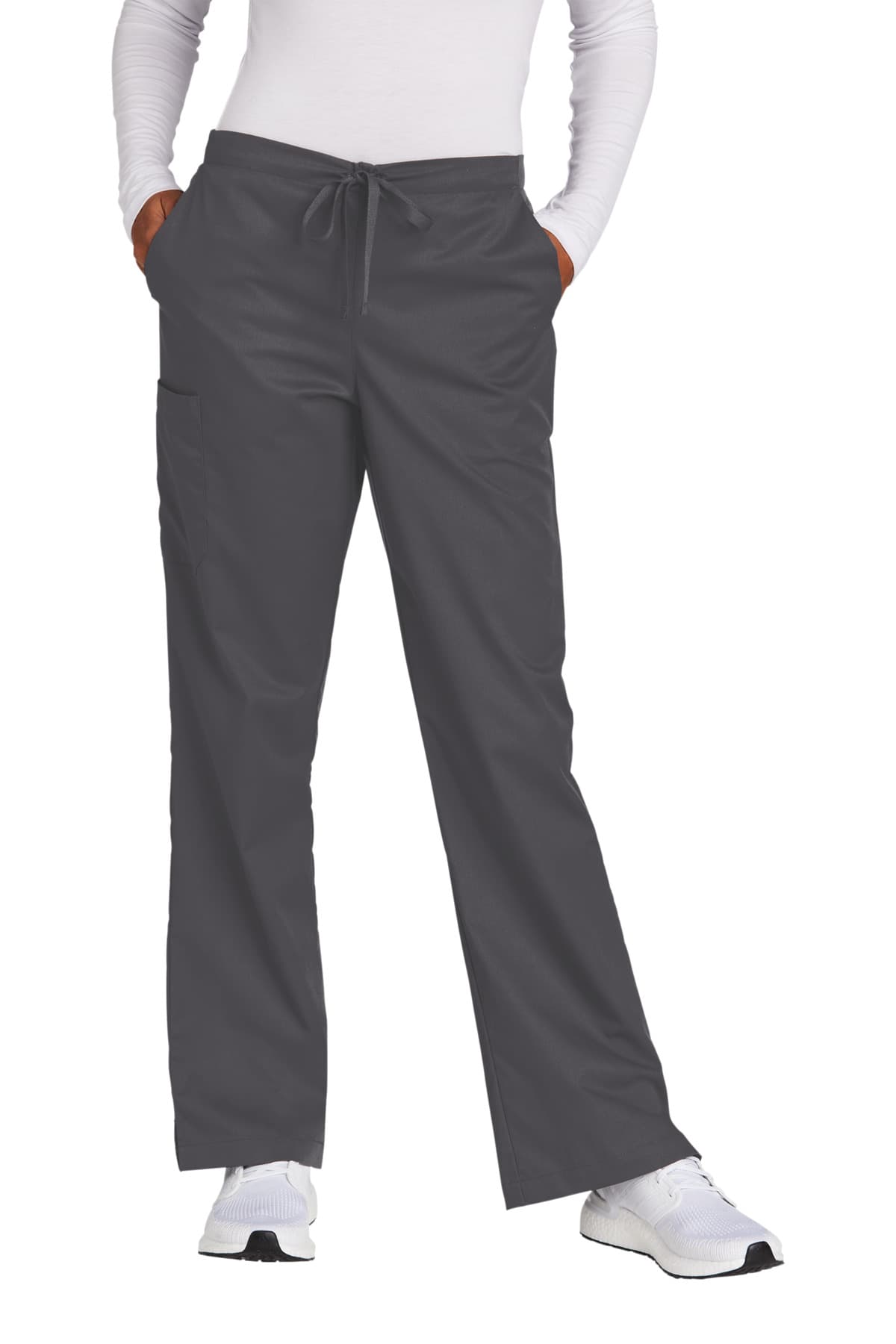 Wink ® Women's Petite WorkFlex Flare Leg Cargo Pant WW4750P thumbnail 5