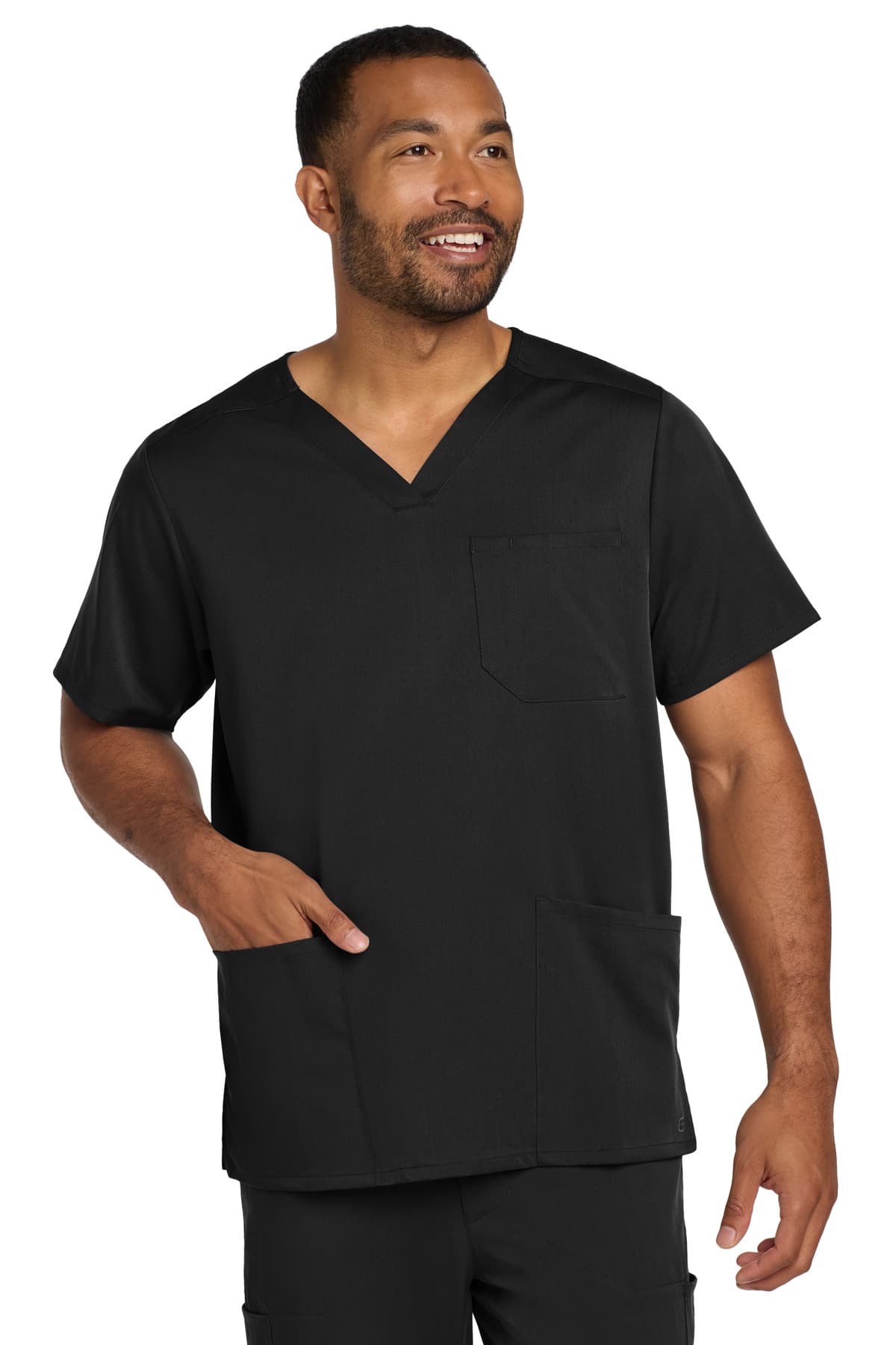 Wink ® Men's Premiere Flex  V-Neck Top WW5068 thumbnail 2