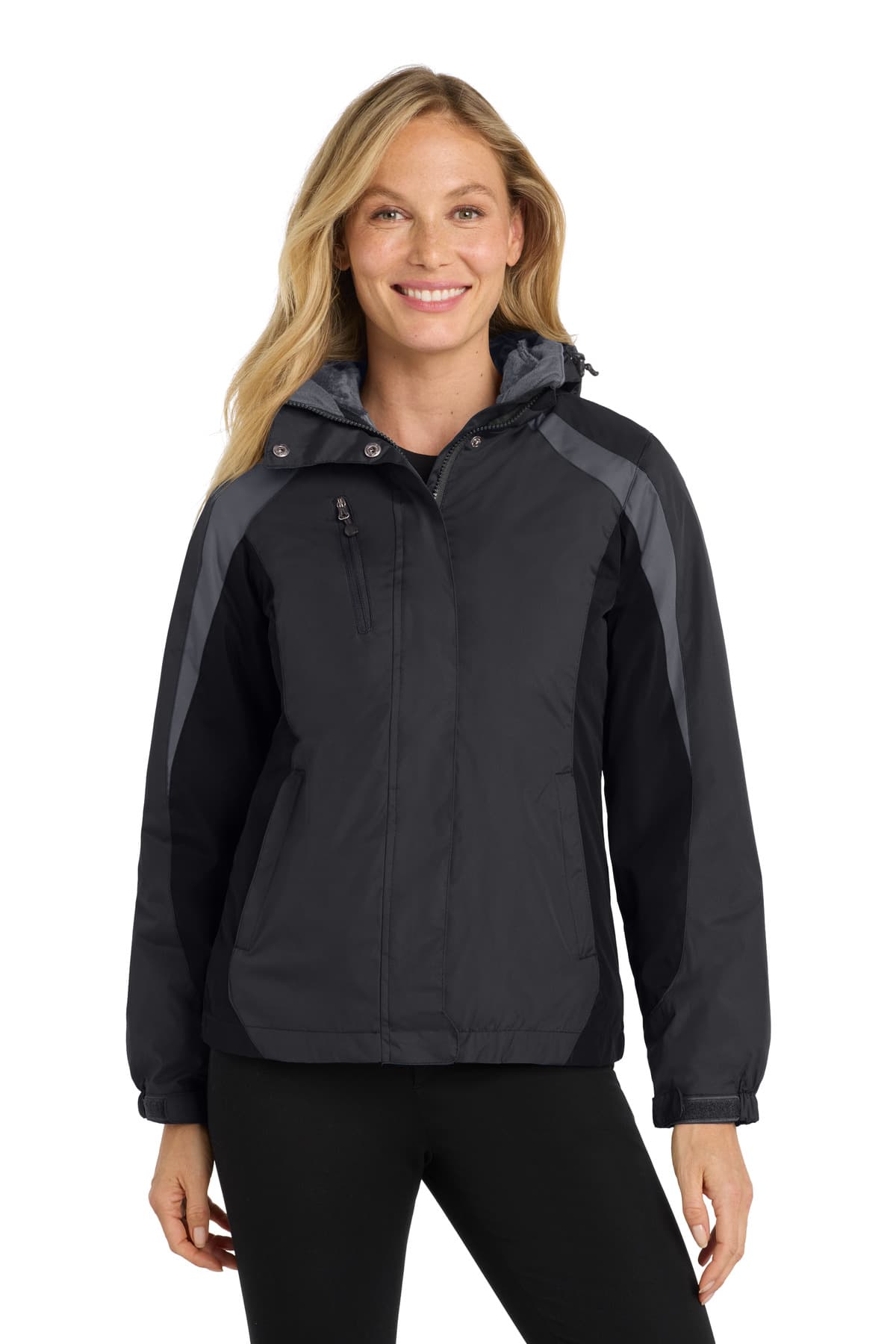 Port Authority ® Women's Colorblock 3-in-1 Jacket. L321 thumbnail 3