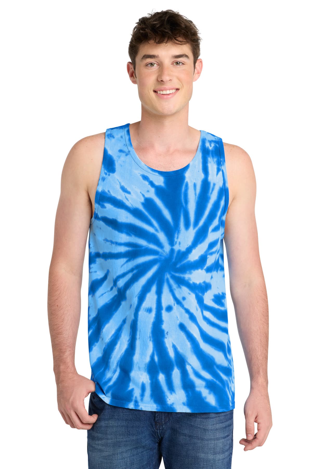 Port & Co  Tie-Dye Tank Top. PC147TT thumbnail 2