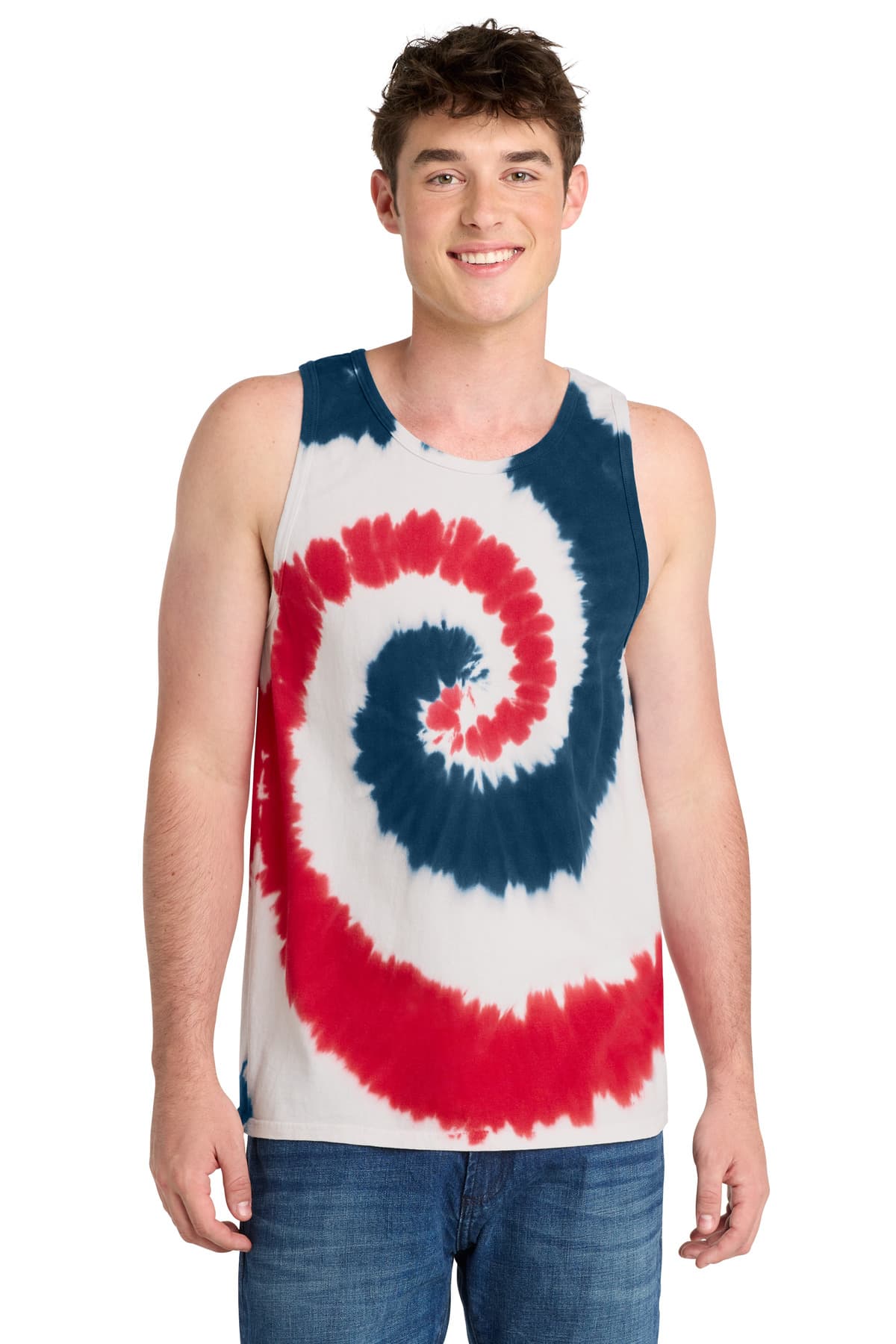 Port & Co  Tie-Dye Tank Top. PC147TT thumbnail 5