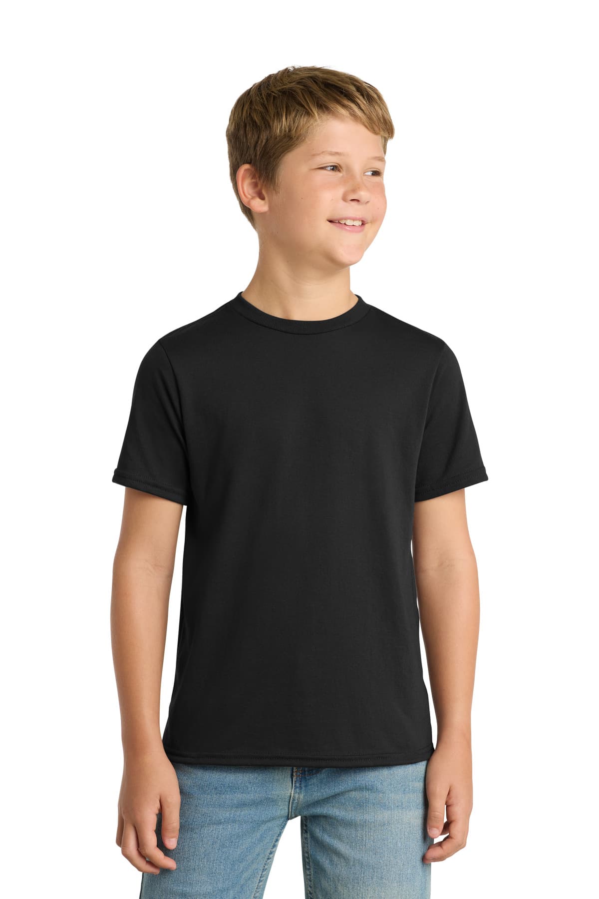 Port & Co  Youth Performance Blend Tee. PC381Y thumbnail 4
