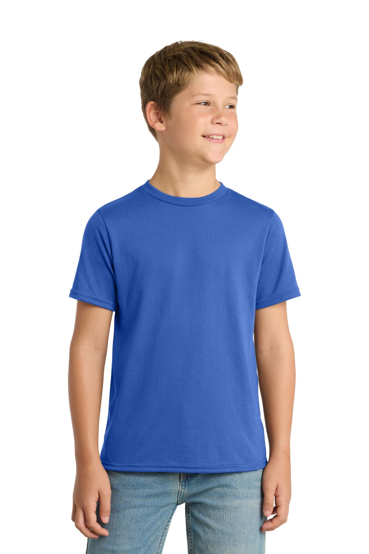 Port & Co  Youth Performance Blend Tee. PC381Y thumbnail 5