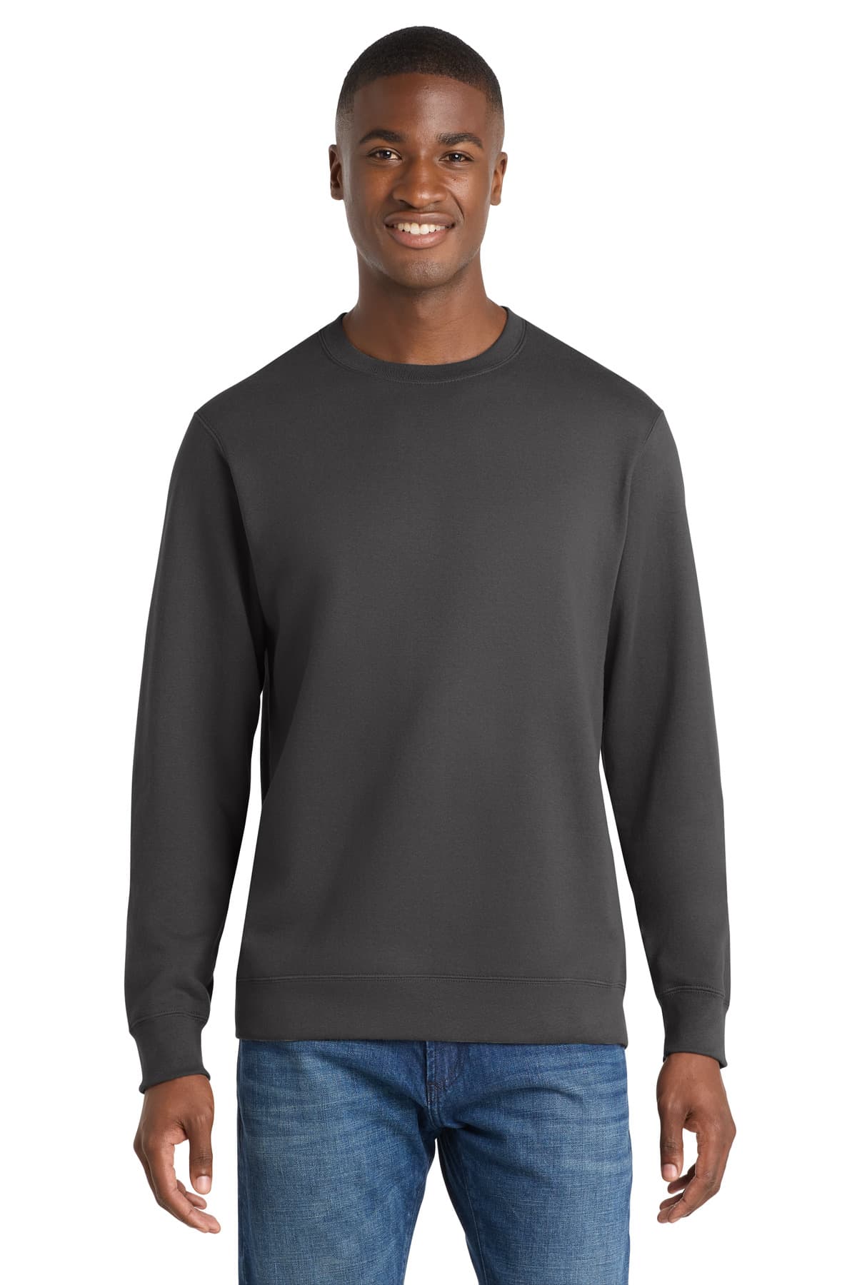 Port & Co  Fan Favorite Fleece Crewneck Sweatshirt. PC850 thumbnail 5