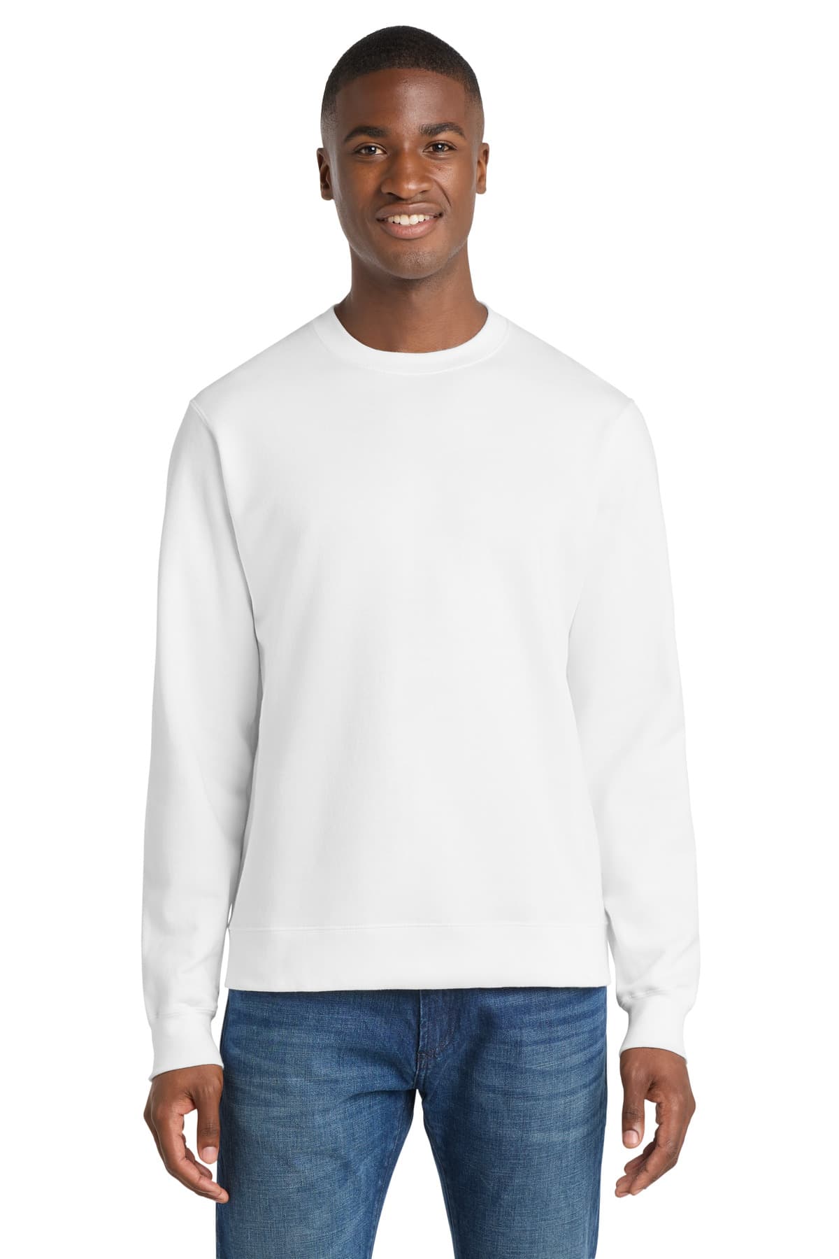 Port & Co  Fan Favorite Fleece Crewneck Sweatshirt. PC850 thumbnail 2