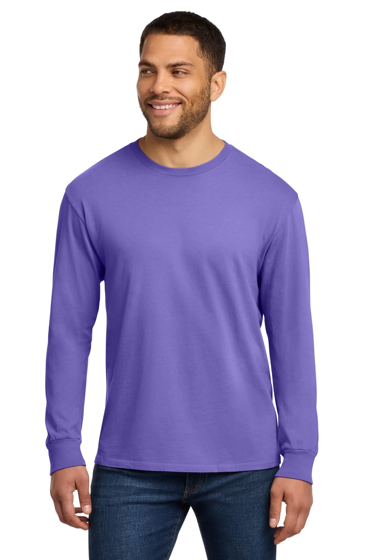 Port & Co  Beach Wash ® Garment-Dyed Long Sleeve Tee PC099LS thumbnail 3