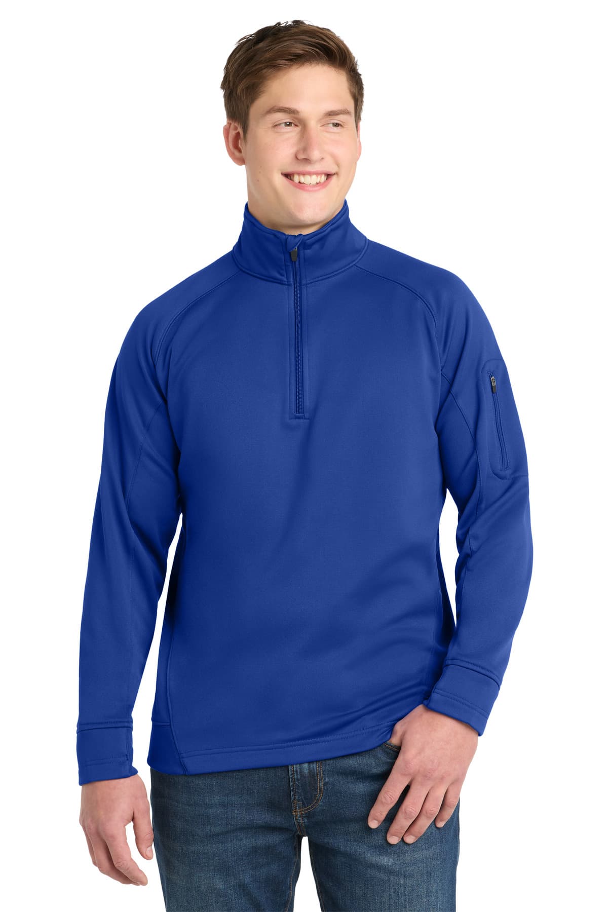 Sport-Tek ® Tech Fleece 1/4-Zip Pullover. F247 thumbnail 5