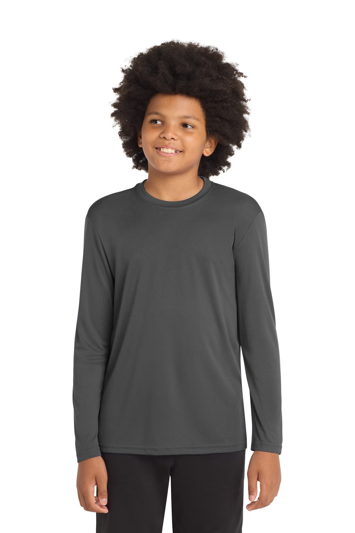 Sport-Tek ® Youth Long Sleeve PosiCharge ® Competitor Tee. YST350LS thumbnail 4