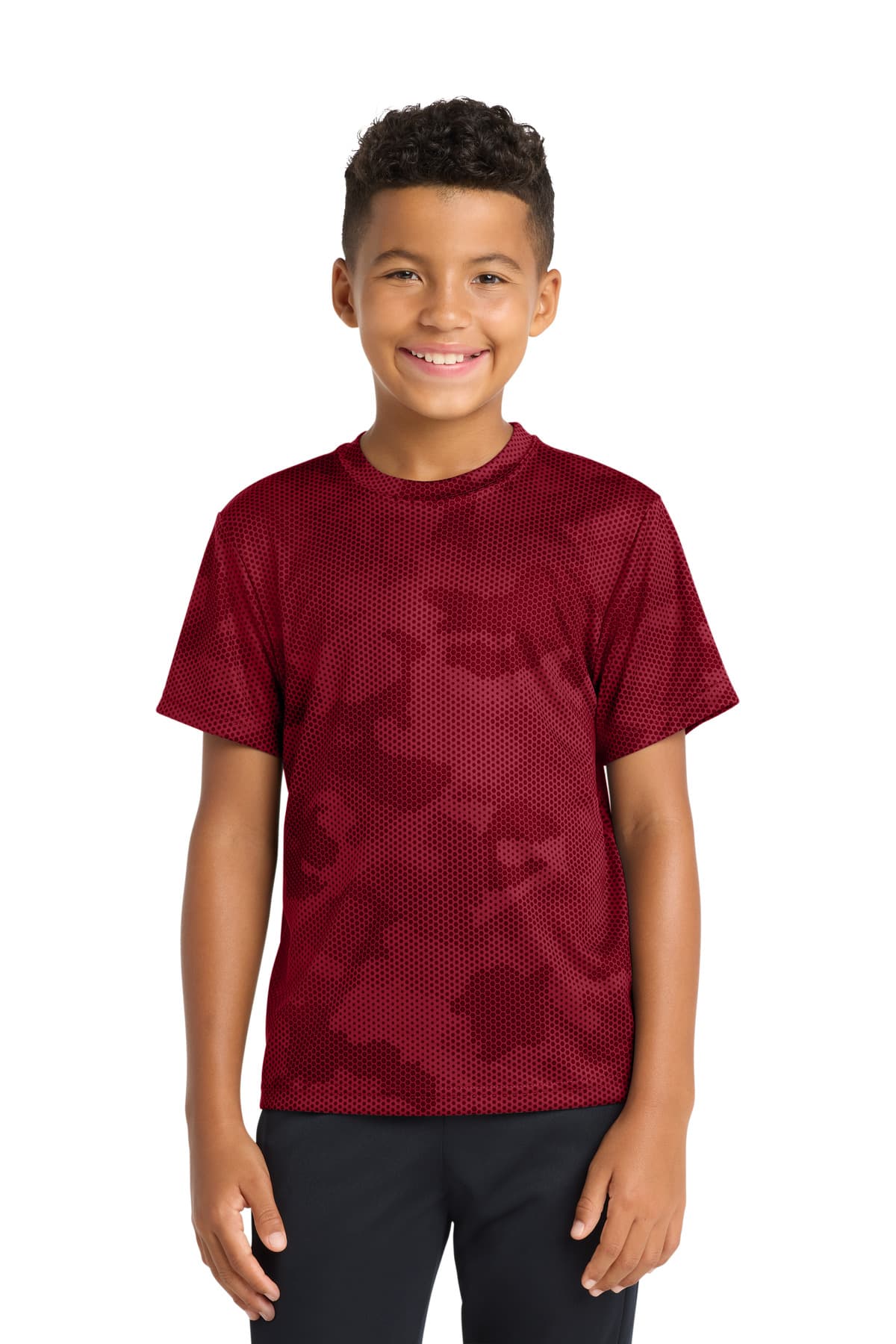 Sport-Tek ® Youth CamoHex Tee. YST370 thumbnail 5