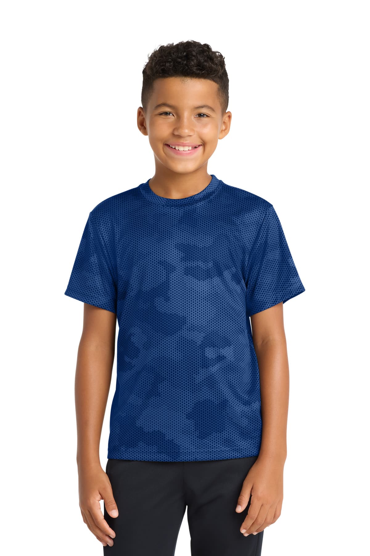 Sport-Tek ® Youth CamoHex Tee. YST370 thumbnail 4