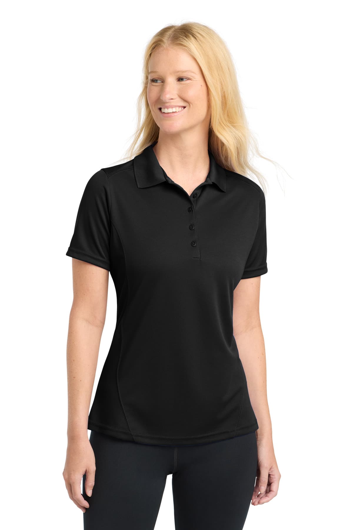 Sport-Tek ® Women's Dry Zone ® Raglan Accent Polo. L475 thumbnail 2