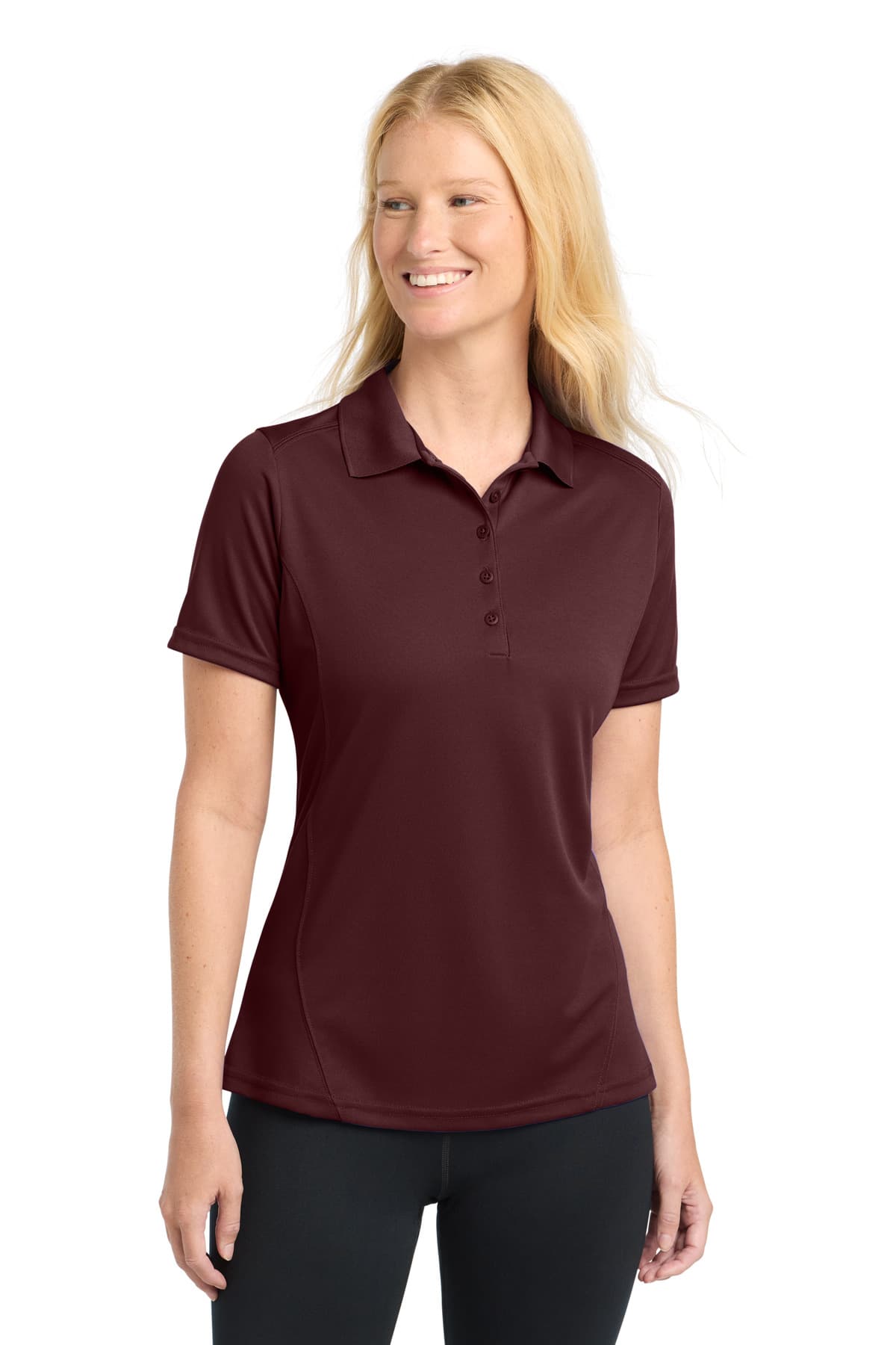 Sport-Tek ® Women's Dry Zone ® Raglan Accent Polo. L475 thumbnail 4