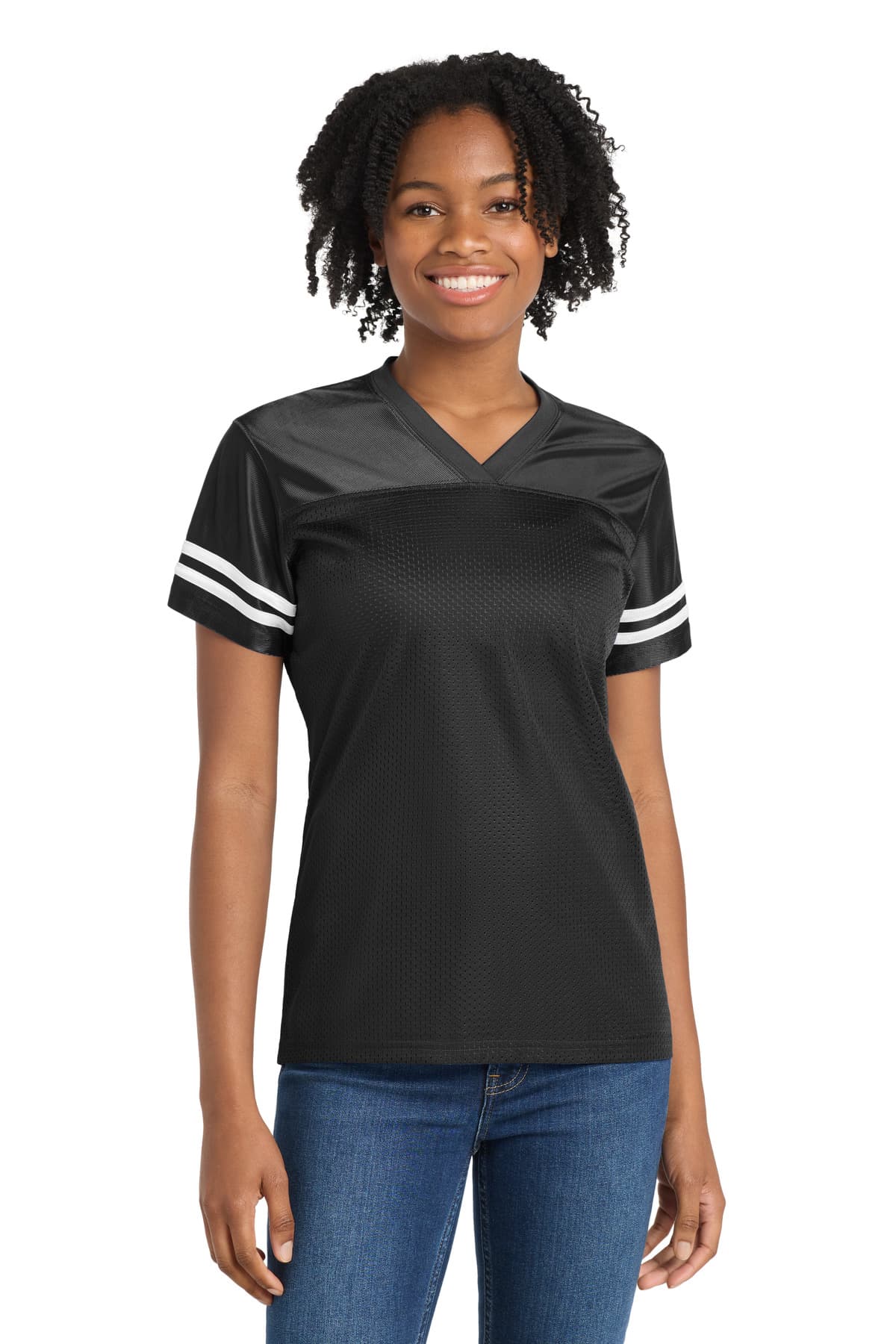 Sport-Tek ® Women's PosiCharge ® Replica Jersey. LST307 thumbnail 2