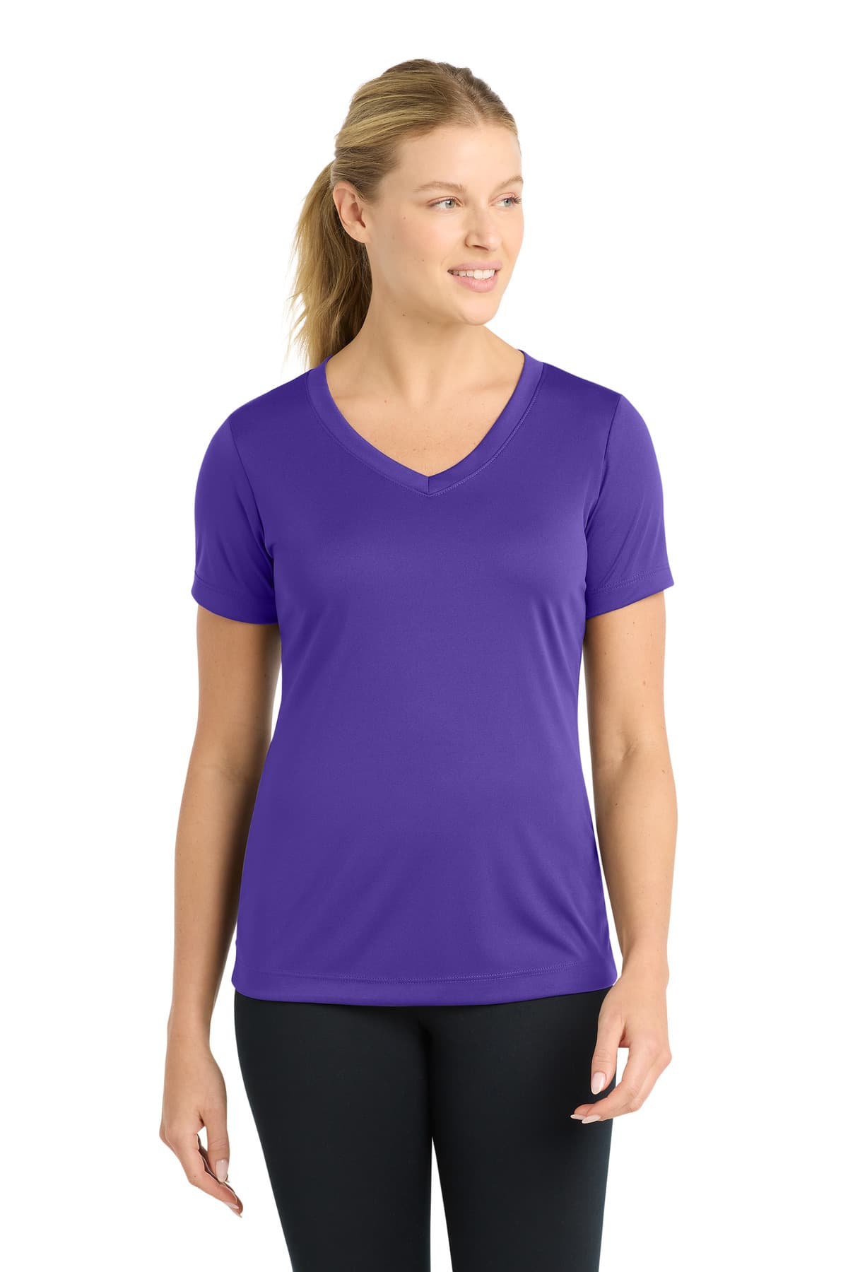 Sport-Tek ® Women's PosiCharge ® Competitor V-Neck Tee. LST353 thumbnail 5