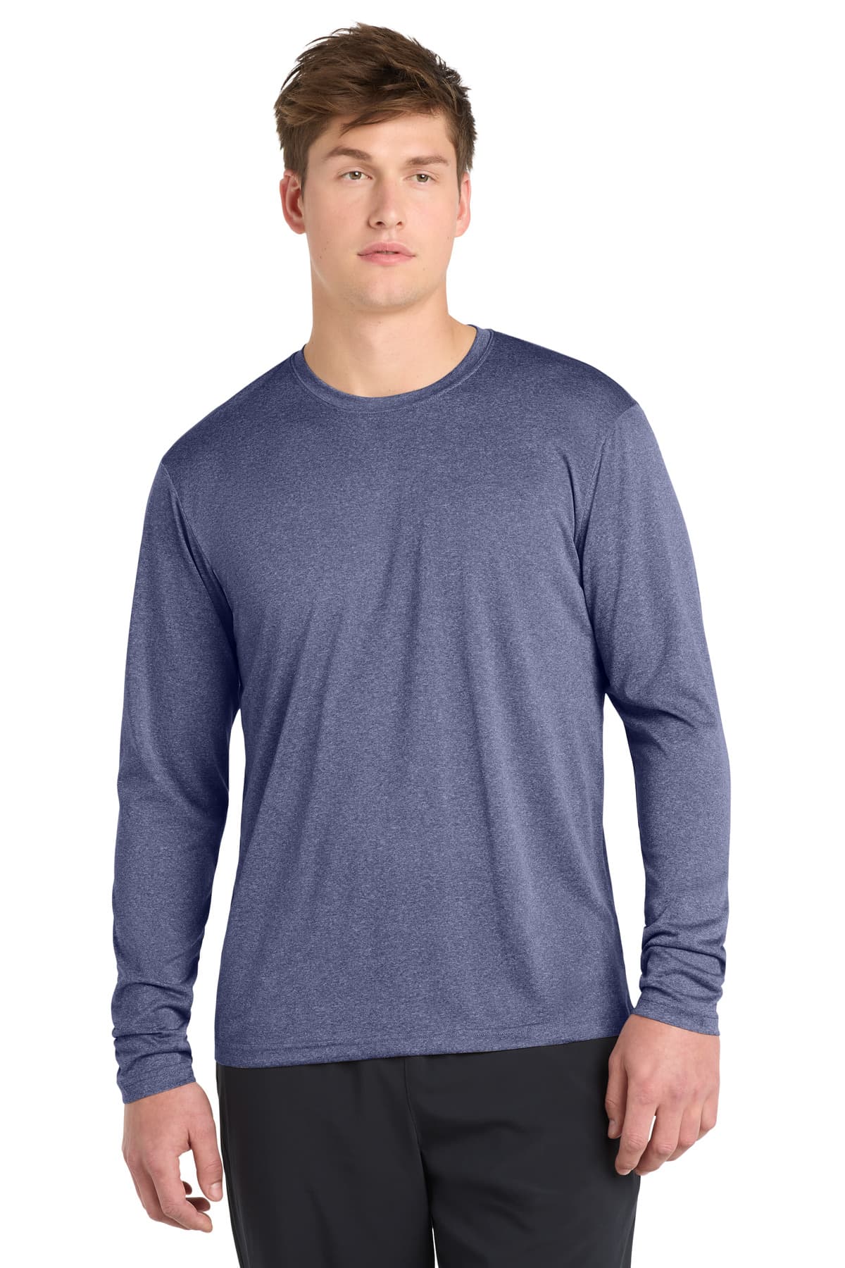 Sport-Tek ® Long Sleeve Heather Contender  Tee. ST360LS thumbnail 3