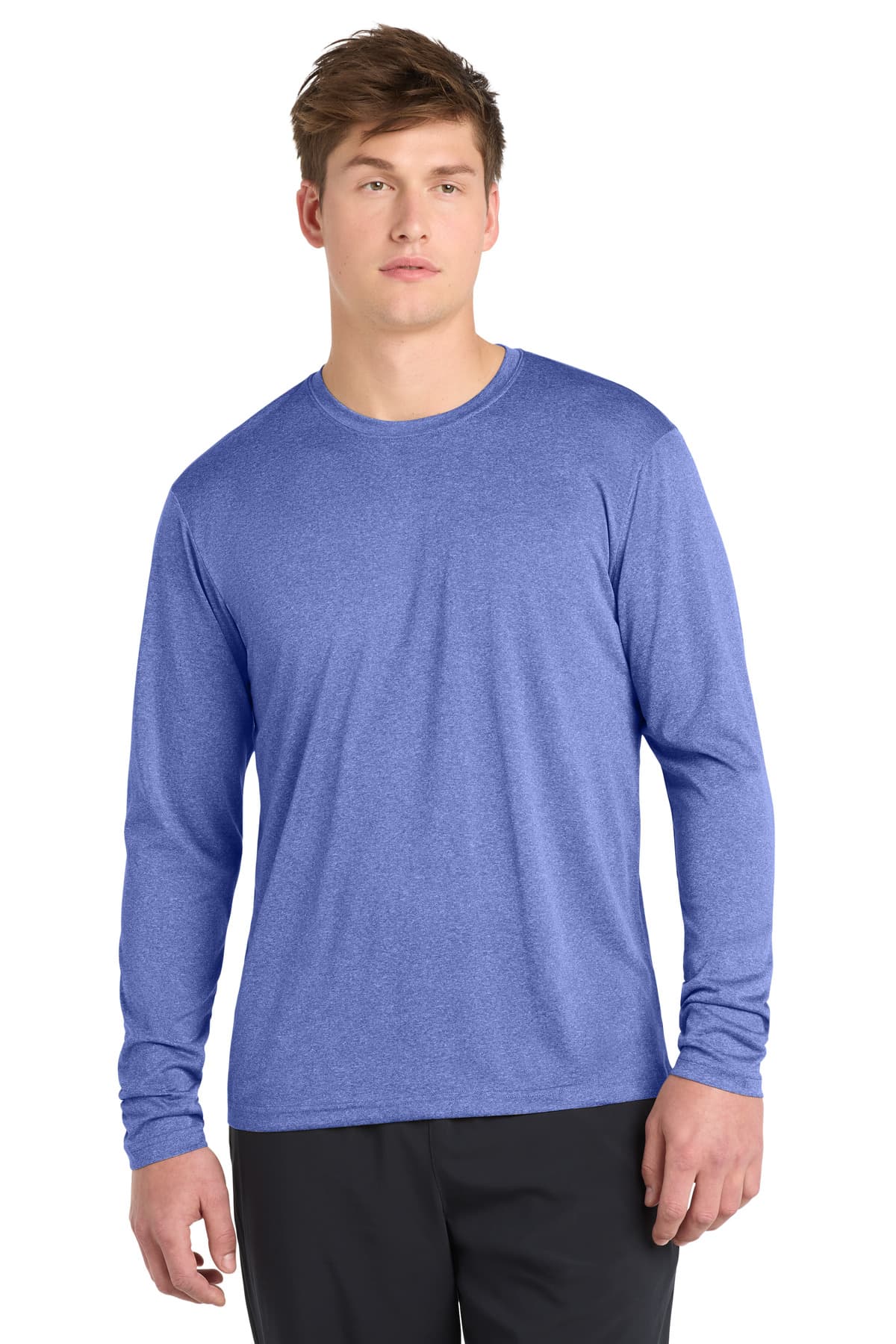 Sport-Tek ® Long Sleeve Heather Contender  Tee. ST360LS thumbnail 4