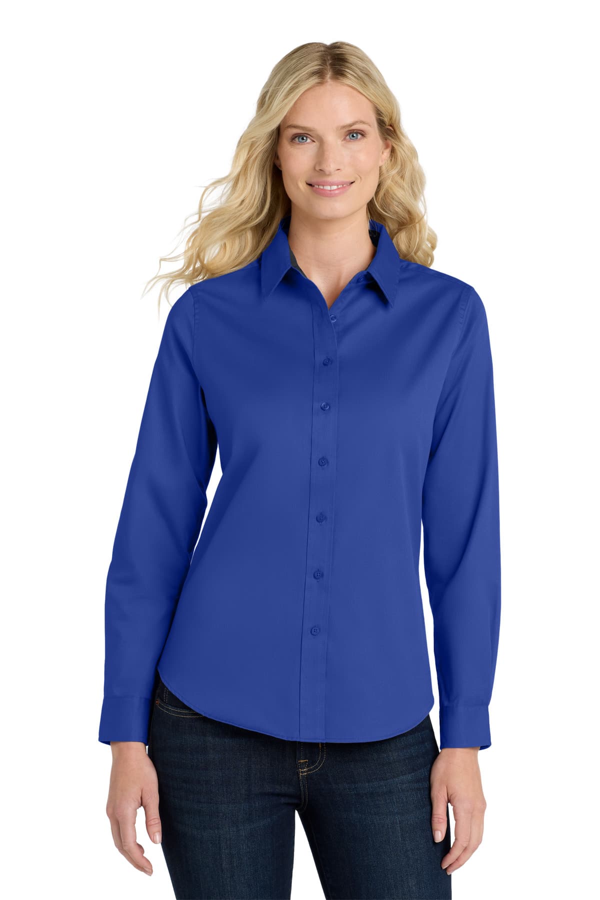 Port Authority ® Women's Long Sleeve Easy Care Shirt. L608 thumbnail 3