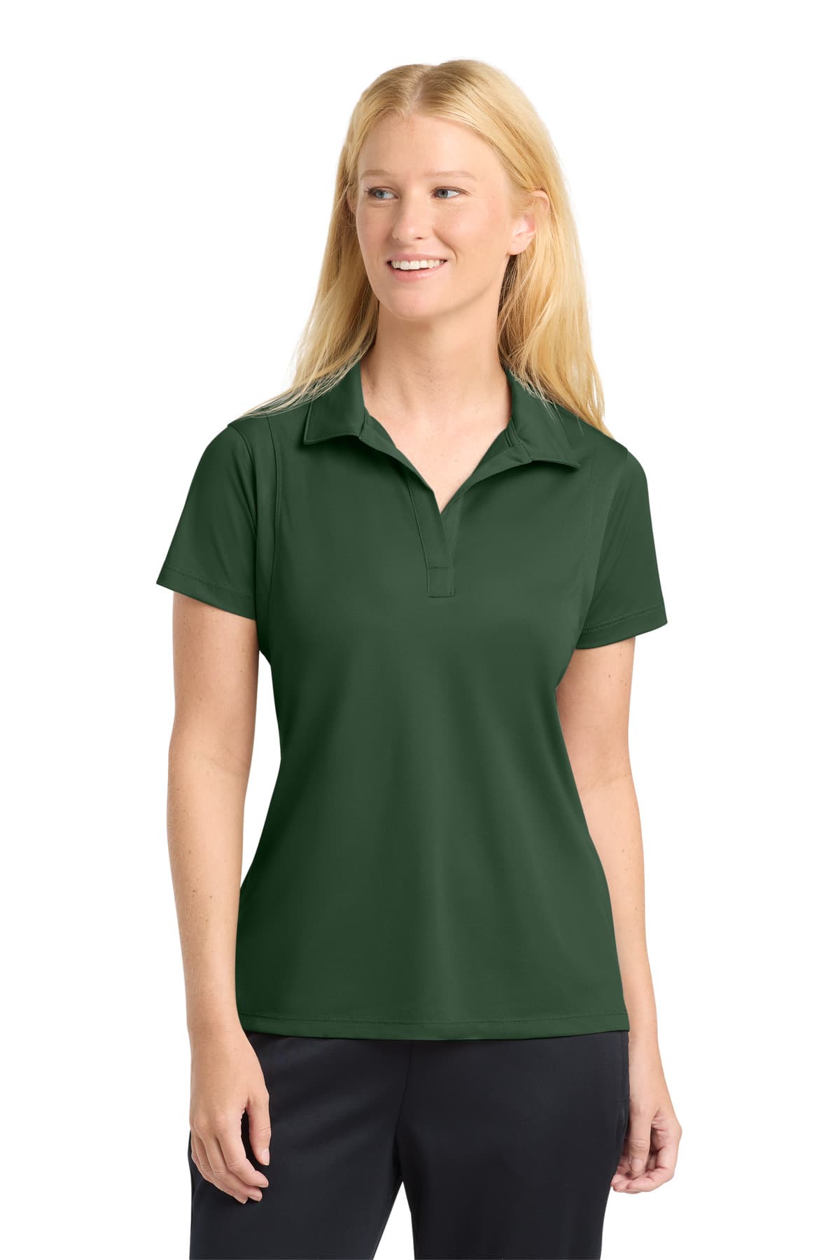 Sport-Tek ® Women's Micropique Sport-Wick ® Polo. LST650 thumbnail 4