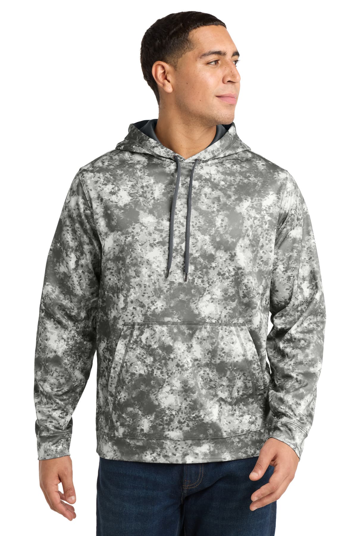 Sport-Tek ® Sport-Wick ® Mineral Freeze Fleece Hooded Pullover. ST230 thumbnail 4