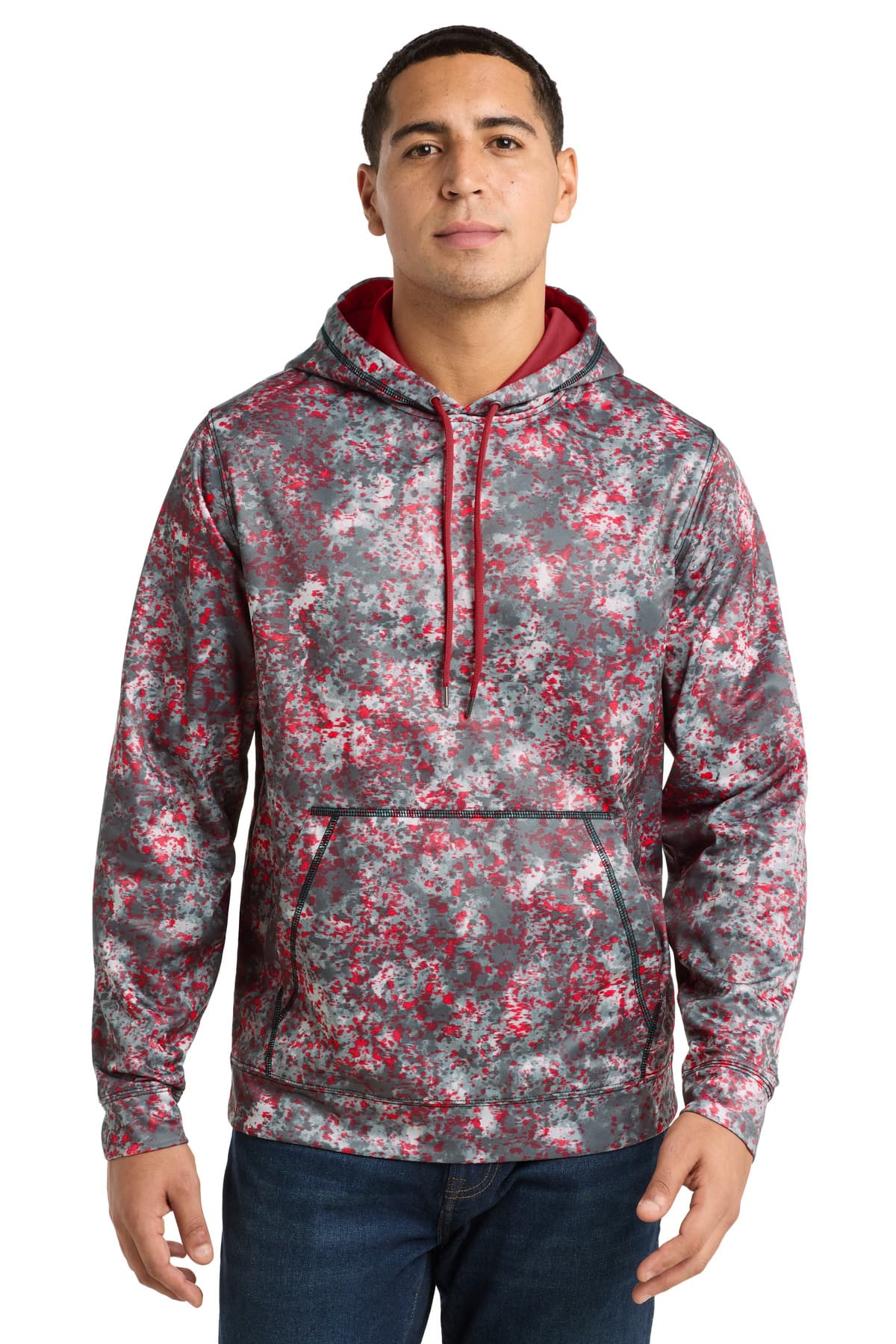 Sport-Tek ® Sport-Wick ® Mineral Freeze Fleece Hooded Pullover. ST230 thumbnail 3
