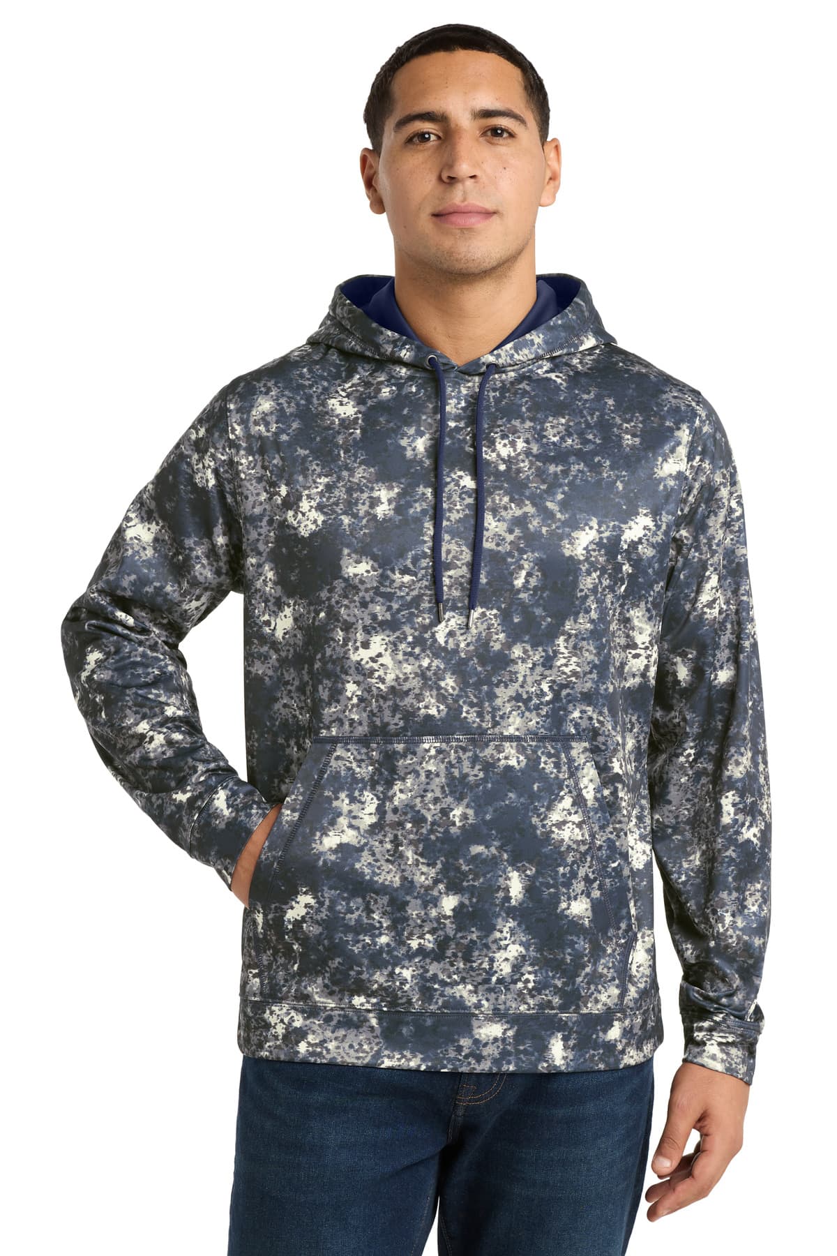 Sport-Tek ® Sport-Wick ® Mineral Freeze Fleece Hooded Pullover. ST230 thumbnail 5