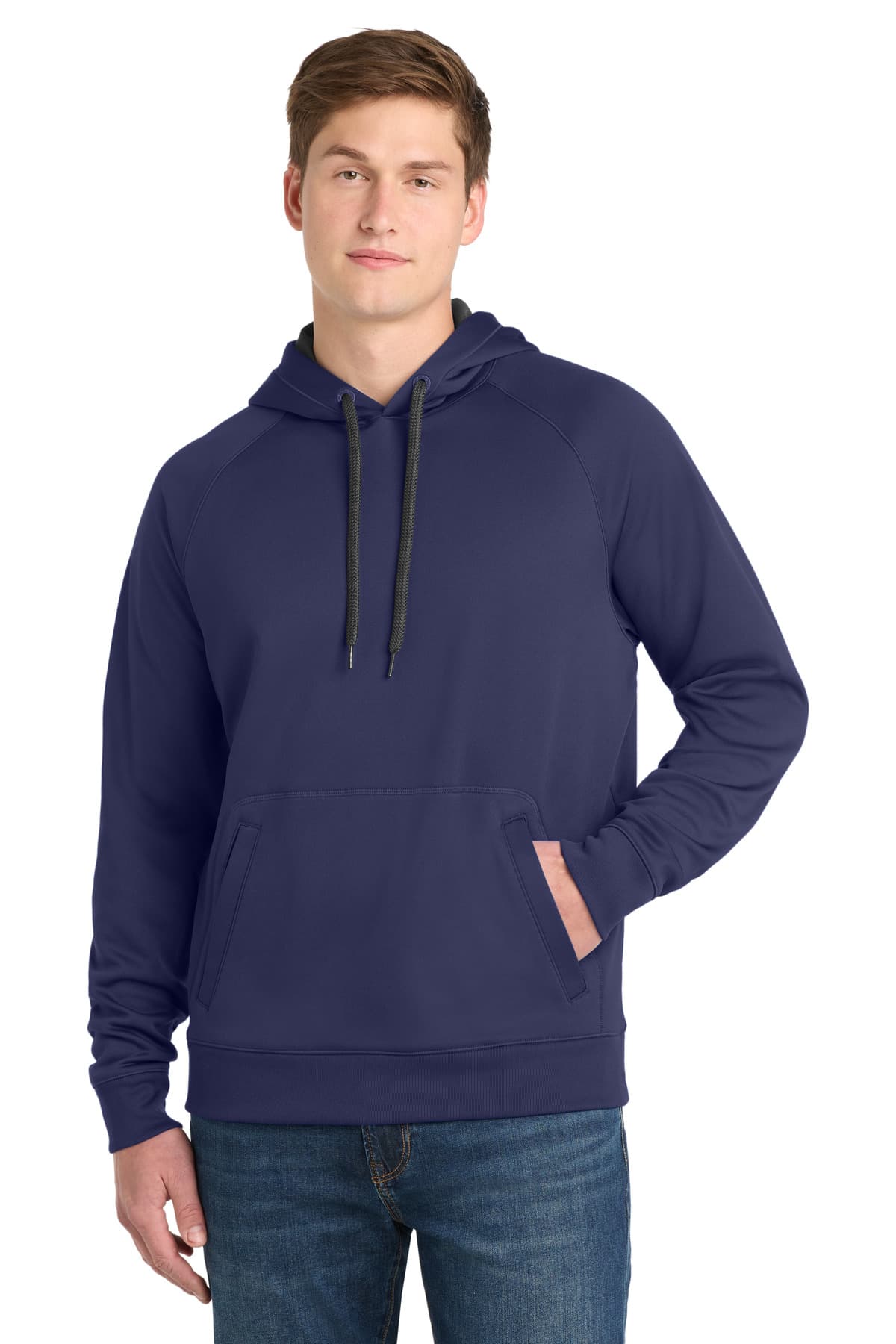 Sport-Tek ® Tech Fleece Hooded Sweatshirt. ST250 thumbnail 3