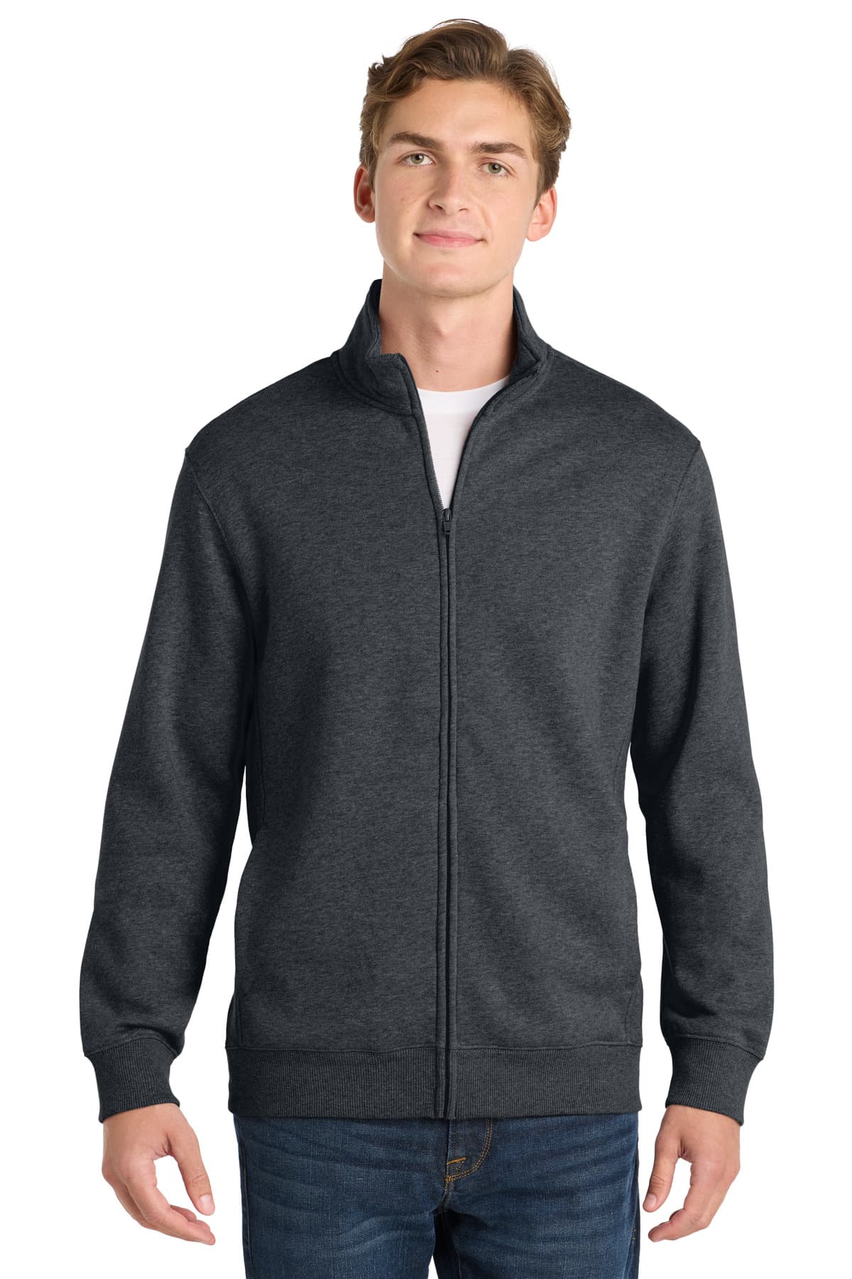 Sport-Tek ® Full-Zip Sweatshirt. ST259 thumbnail 3