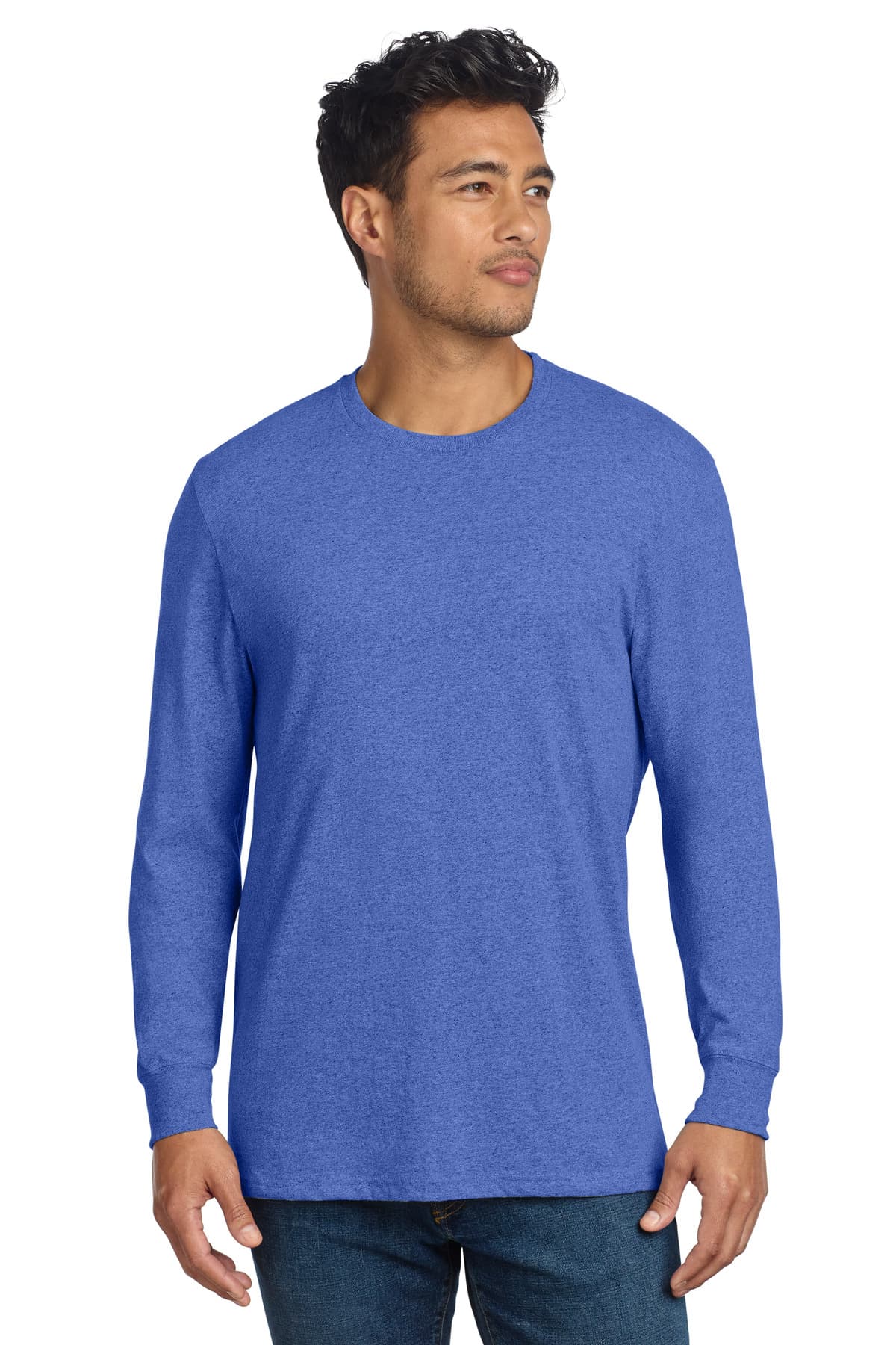 Allmade ® Unisex Long Sleeve Recycled Blend Tee AL6204 thumbnail 3